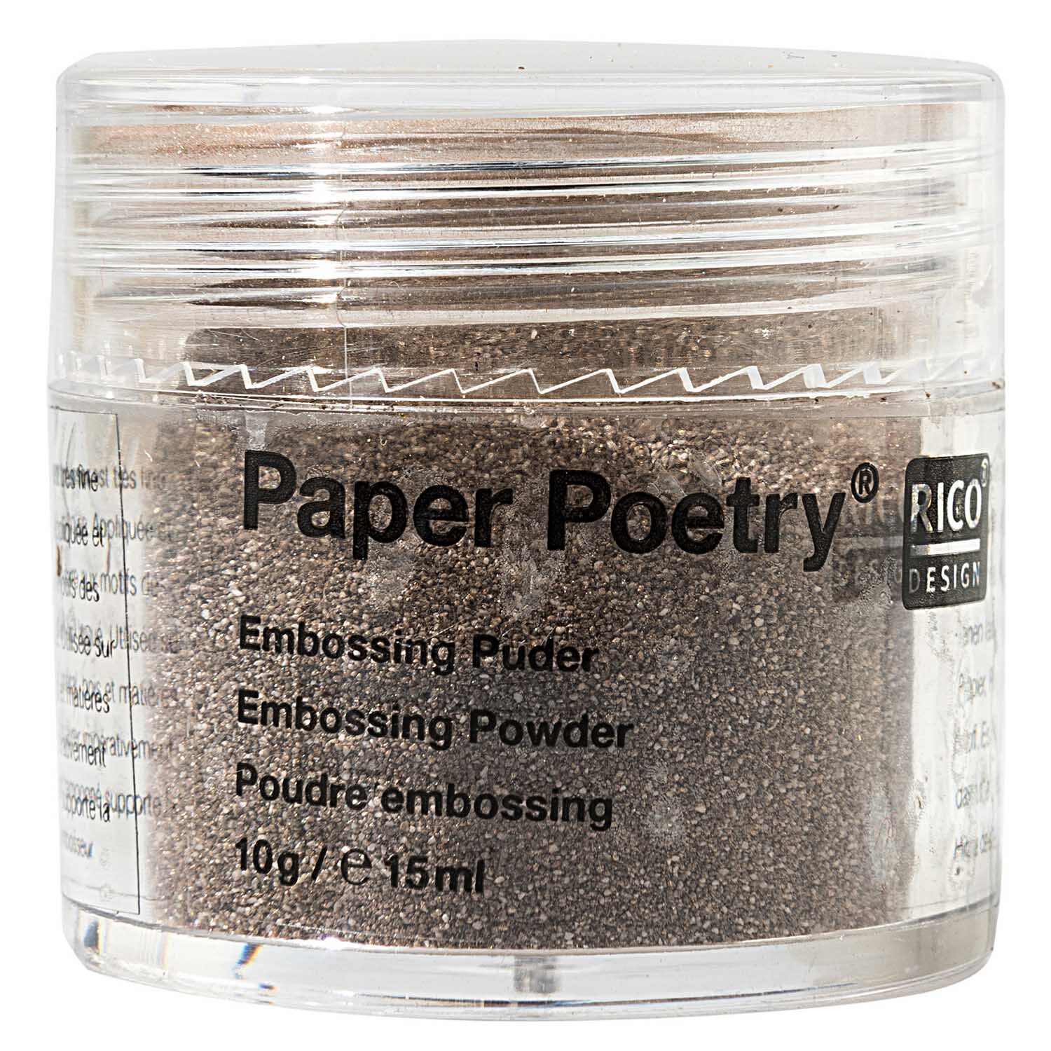 Paper Poetry Embossingpuder kiesel 10g Paper Poetry Embossingpuder kiesel 10g
