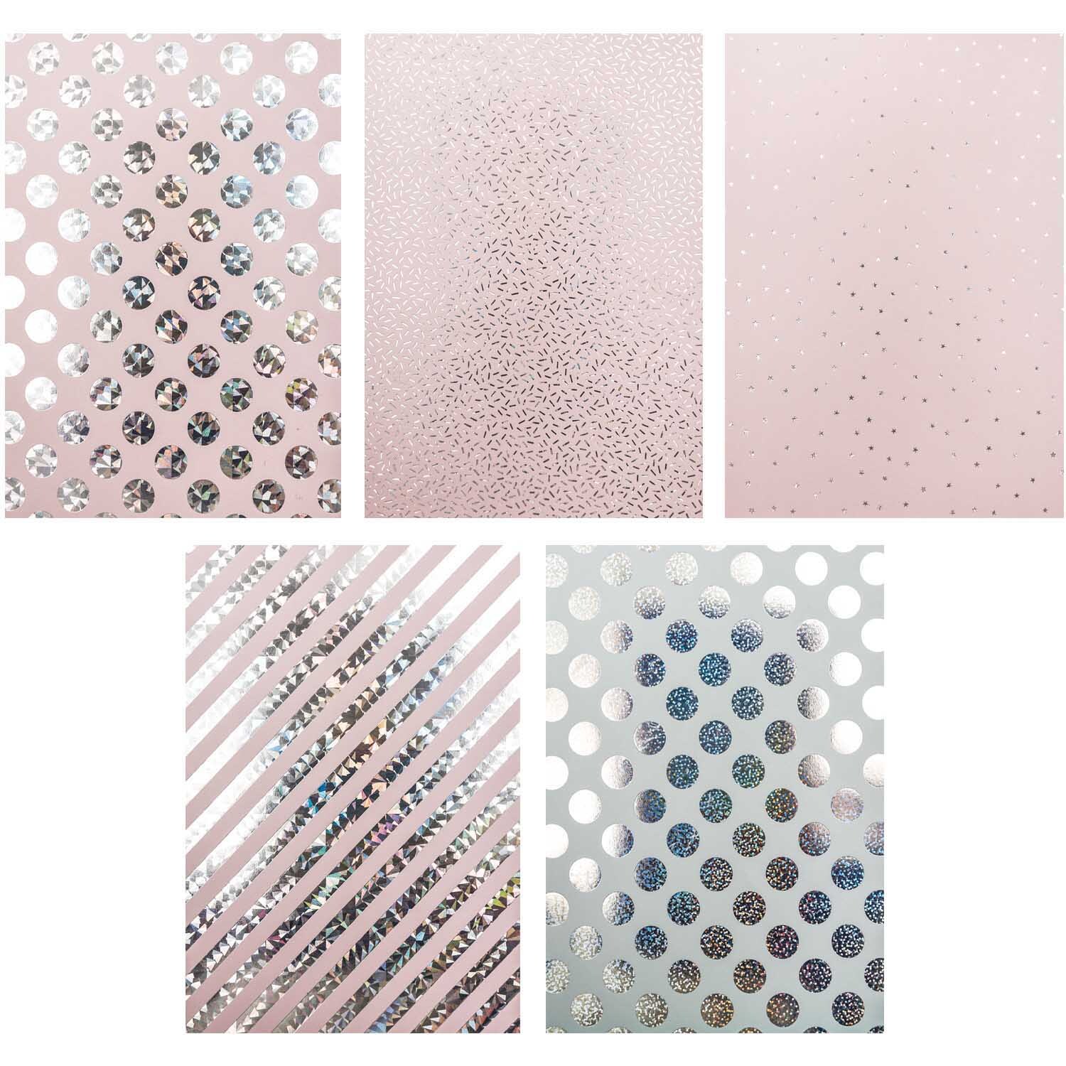 Paper Poetry Motivpapier Block hologramm 270g/m² 20 Blatt Hot Foil Paper Poetry Motivpapier Block hologramm 270g/m² 20 Blatt Hot Foil