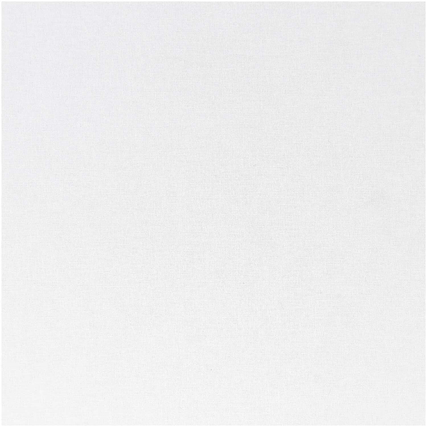 Stoff uni 50x140cm Farbe Weiß von Rico Design