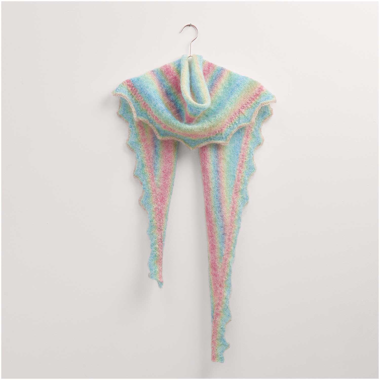 Strickset Dreieckstuch Modell 23 aus Lovewool Nr. 17