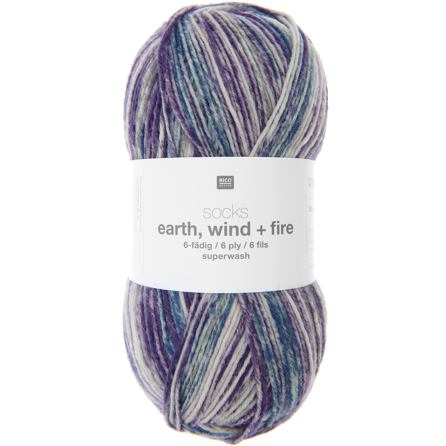 Socks Earth + Wind + Fire 6-fädig Socks Earth + Wind + Fire 6-fädig