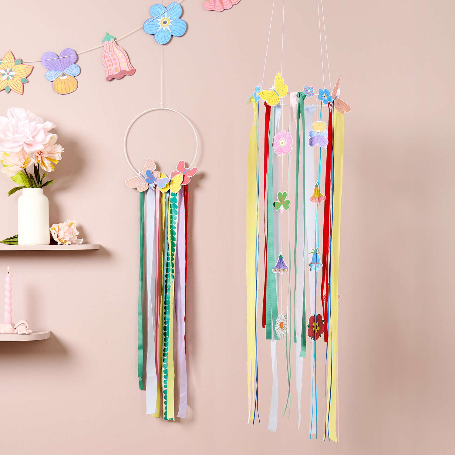 Bastelanleitung Midsommar Magic Kranz von idee. Creativmarkt 