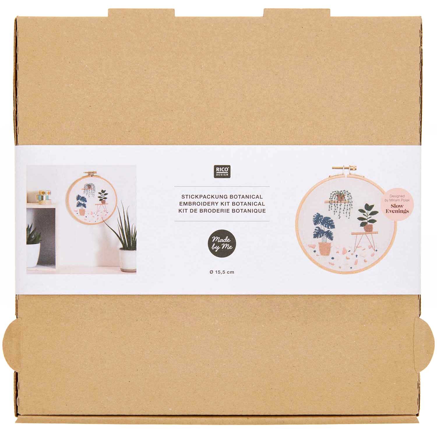 Stickpackung Slow Evenings Botanical von Rico Design