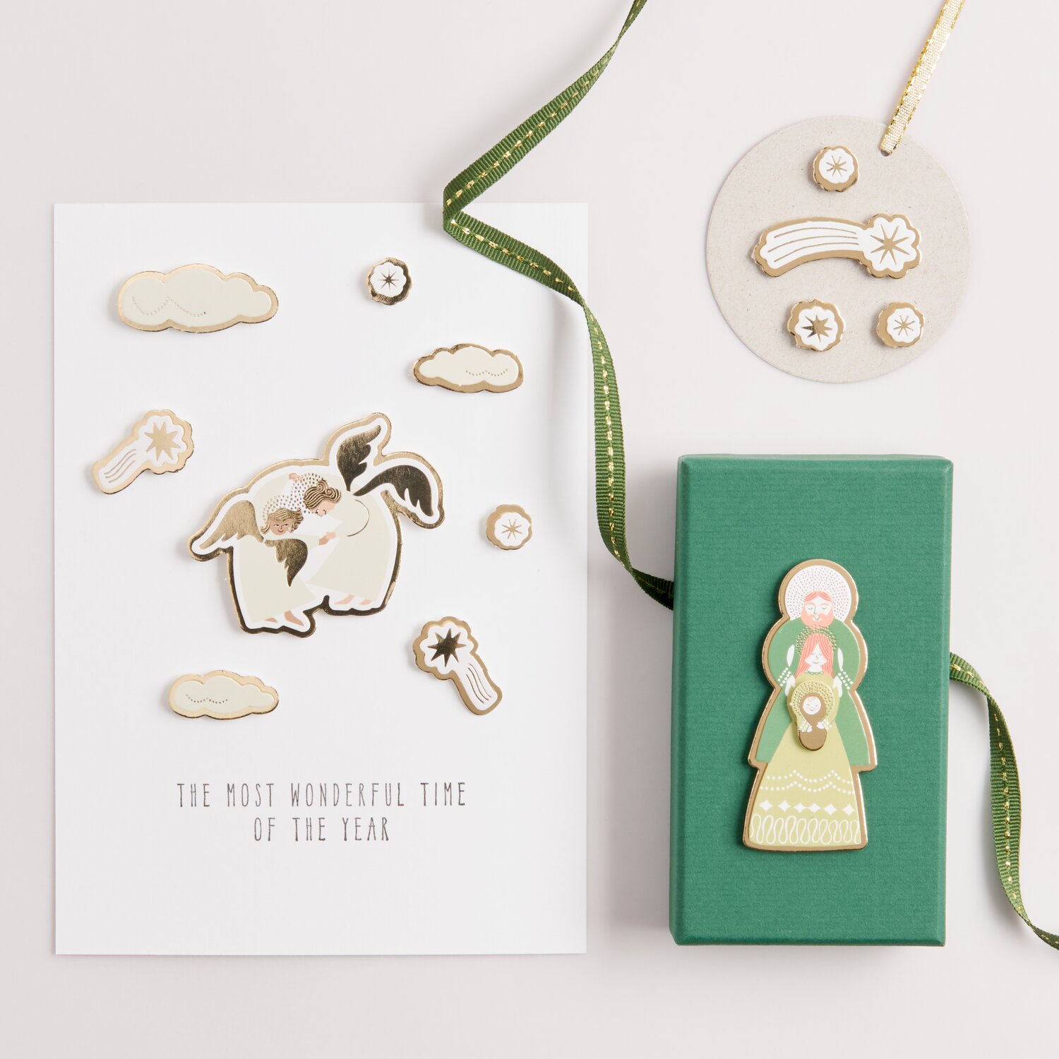 Paper Poetry 3D Sticker Advent Holy Family 1 Bogen von Rico Design