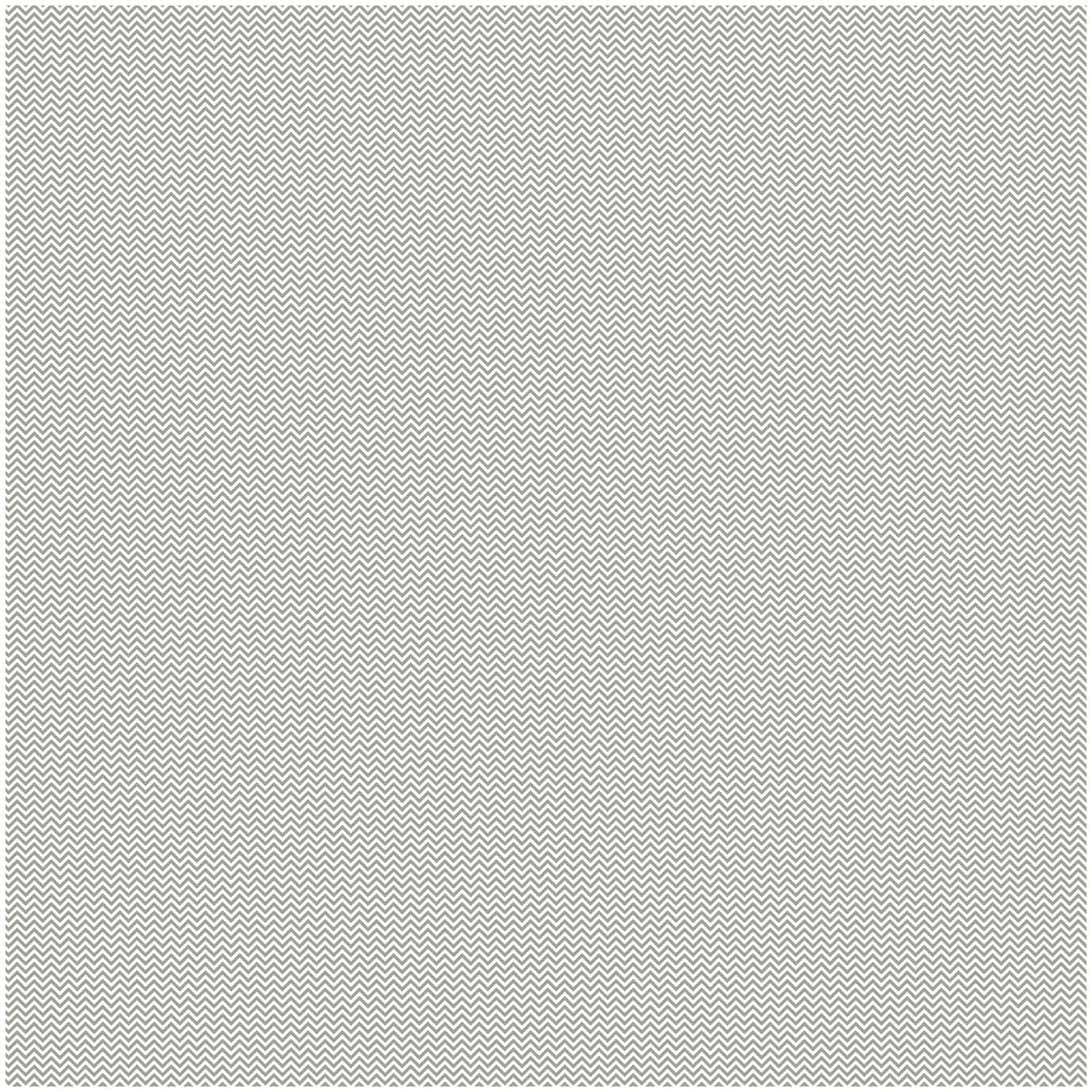 Stoff Zickzack weiß-grau 50x140cm Stoff Zickzack weiß-grau 50x140cm