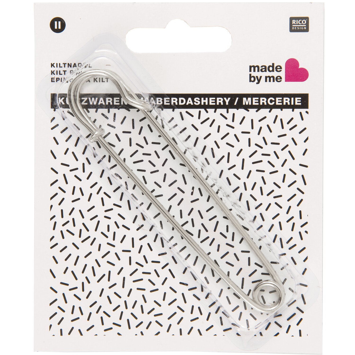 Kiltnadel 10cm von Rico Design