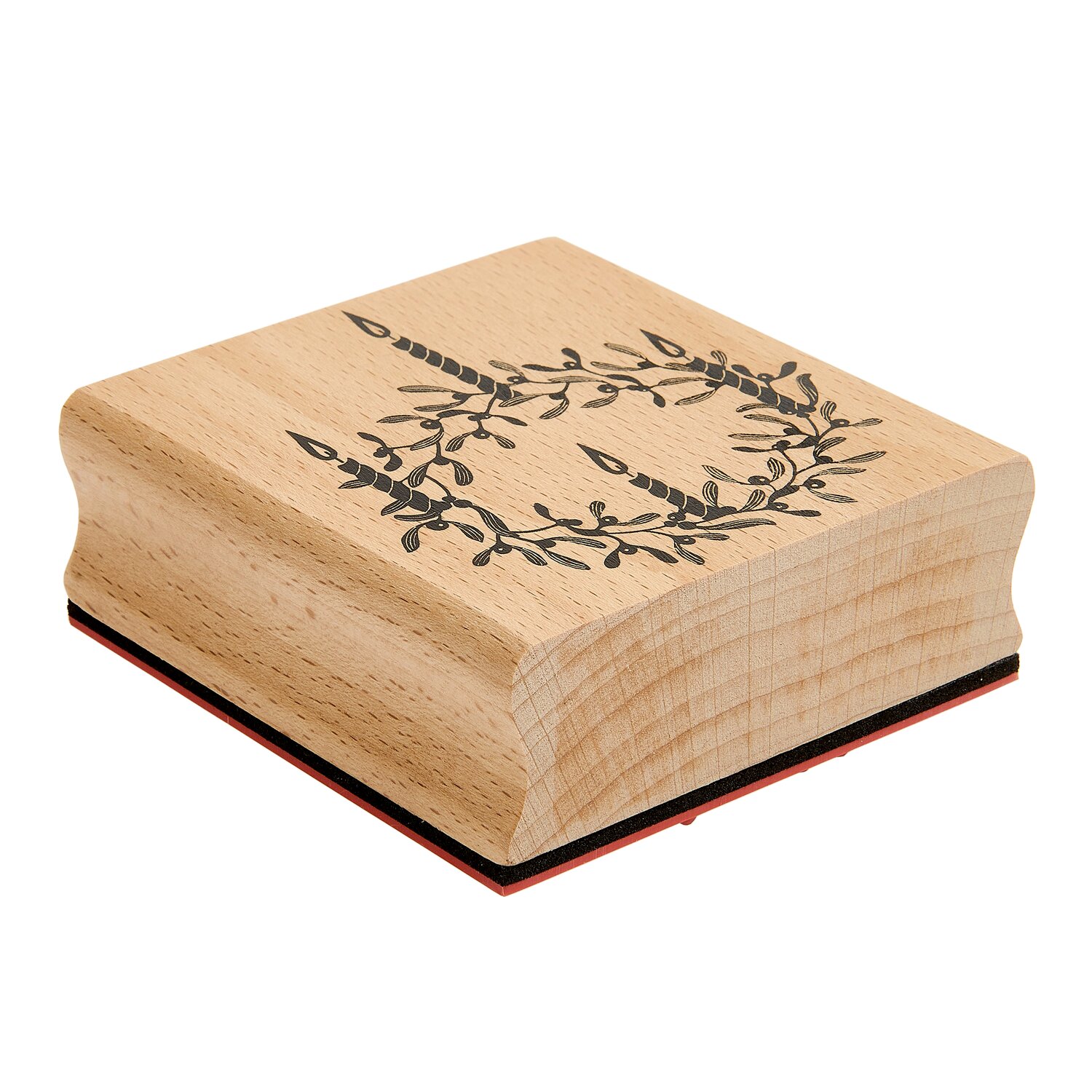 Stempel Adventskranz 7,5x7,5x3cm von Rico Design