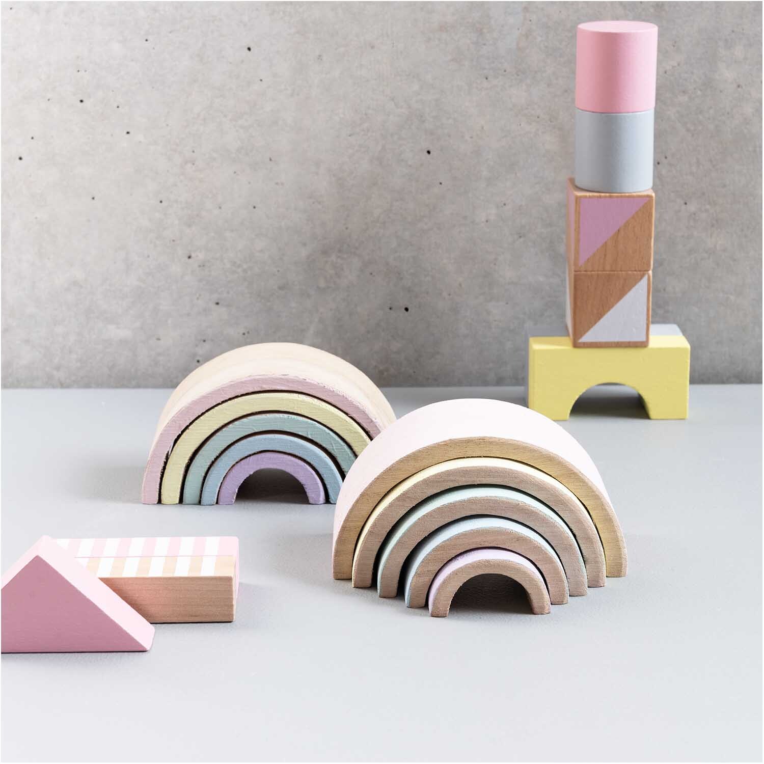 Holz-Regenbogen 12x6x5cm Holz-Regenbogen 12x6x5cm