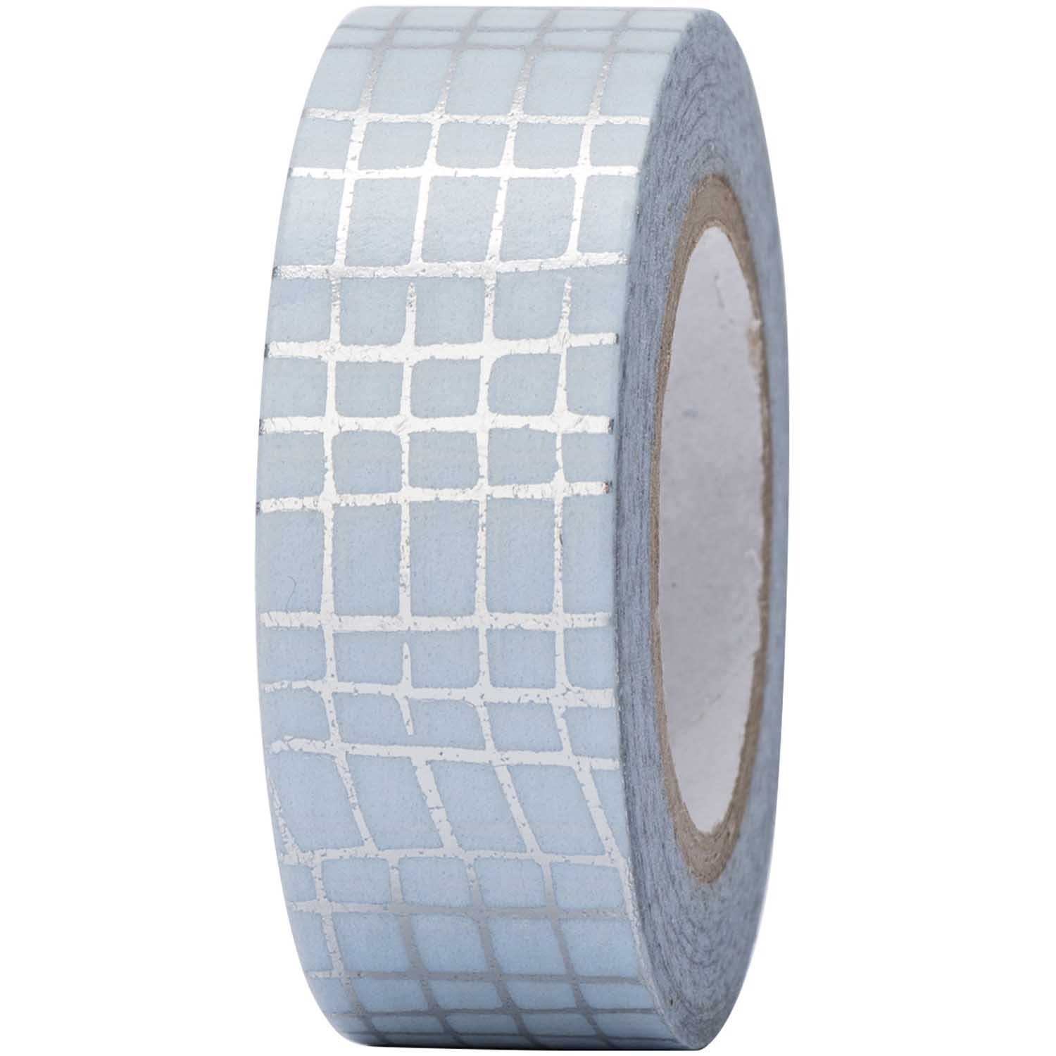 Paper Poetry Tape Gitter Silber 15mm 10m von Rico Design