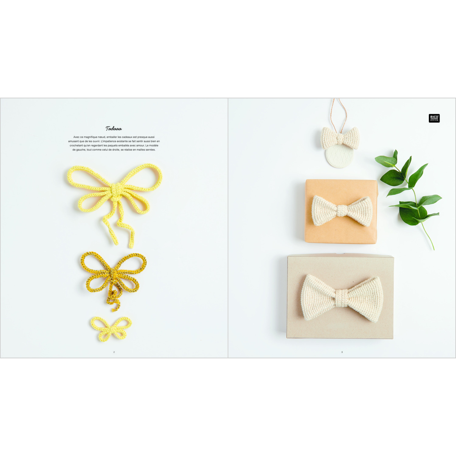 Ricorumi Put a Bow on It Sprachauswahl französisch von Rico Design