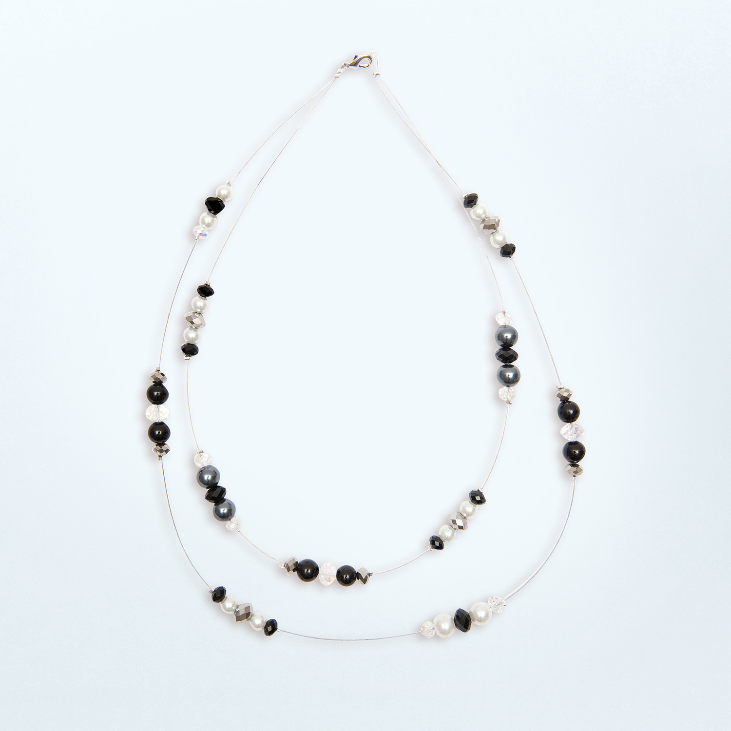 Anleitung Glasschliff-Renaissance Perlenset Kette basteln Anleitung Glasschliff-Renaissance Perlenset Kette basteln