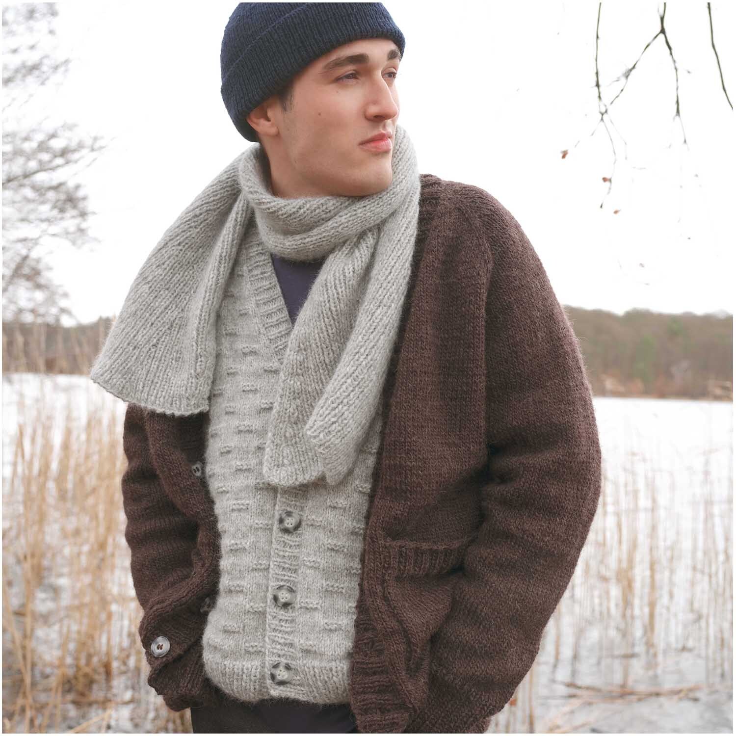 Strickset Schal Modell 14 aus Luxury Knits Winter Special Strickset Schal Modell 14 aus Luxury Knits Winter Special