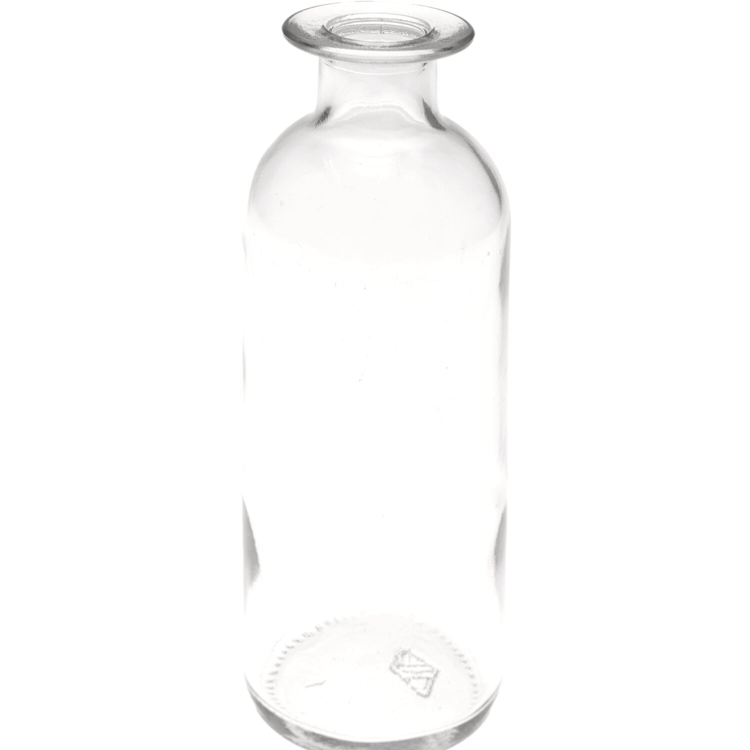 Glasvase klar 16x5cm von Rico Design, transparentes Design, ideal für Blumenarrangements.