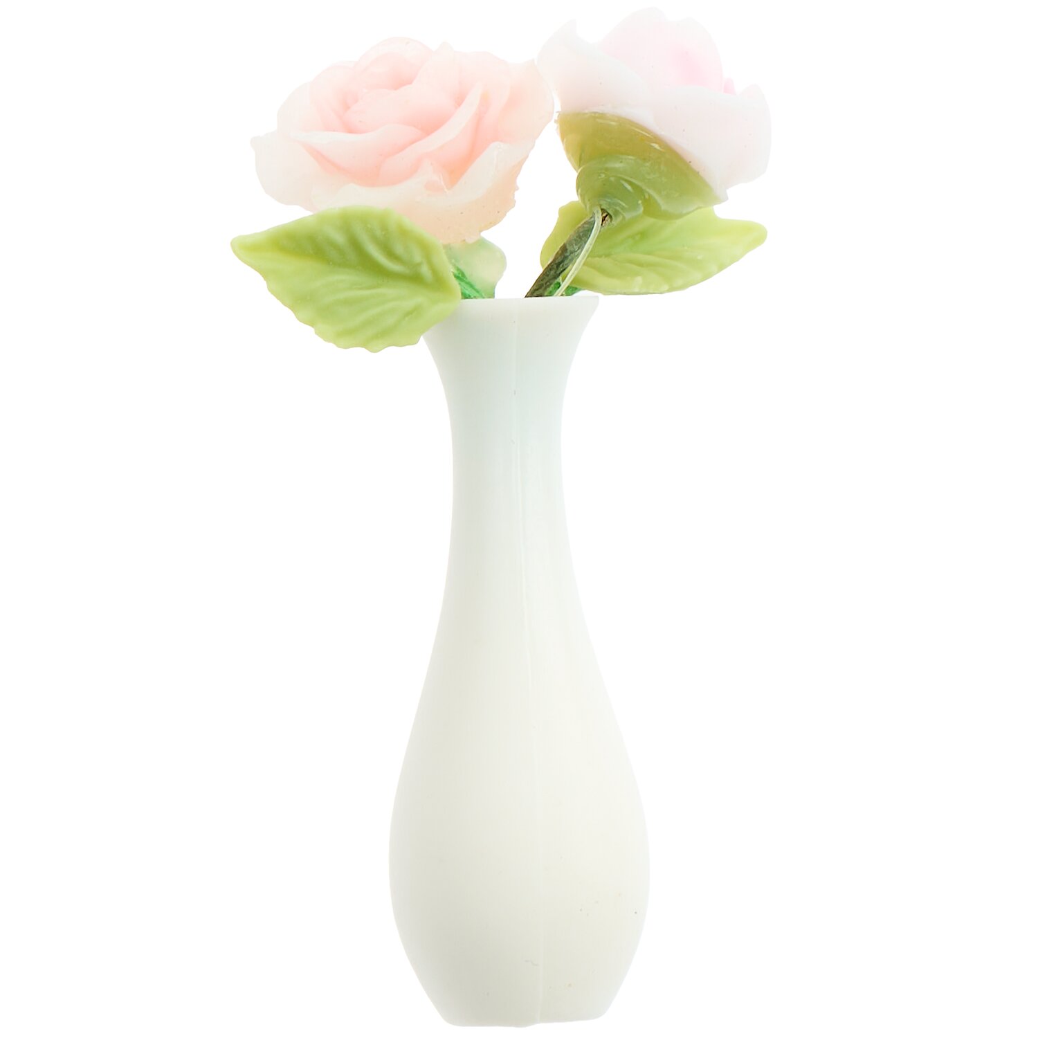 Miniatur Vase mit Rosen von Rico Design