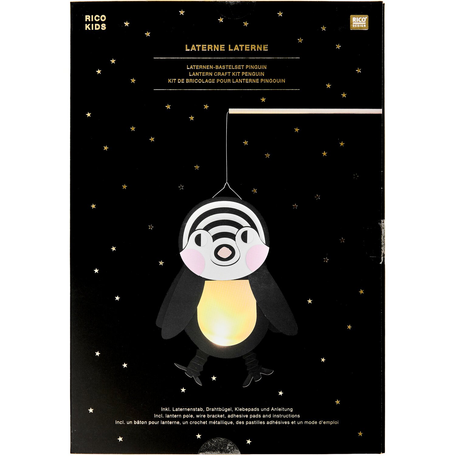 Bastelset Pinguin-Laterne von Rico Design