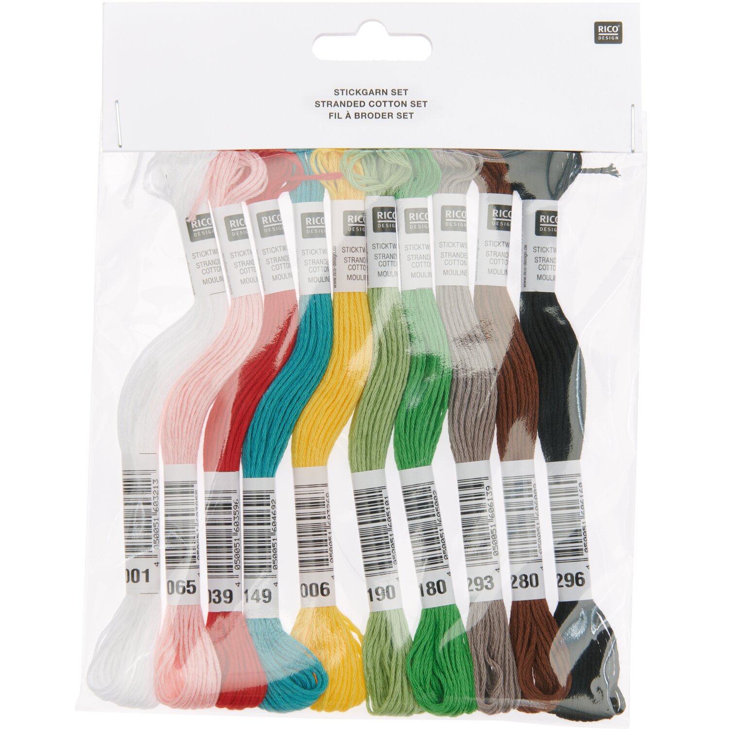 Stickgarn Set 10-teilig von Rico Design