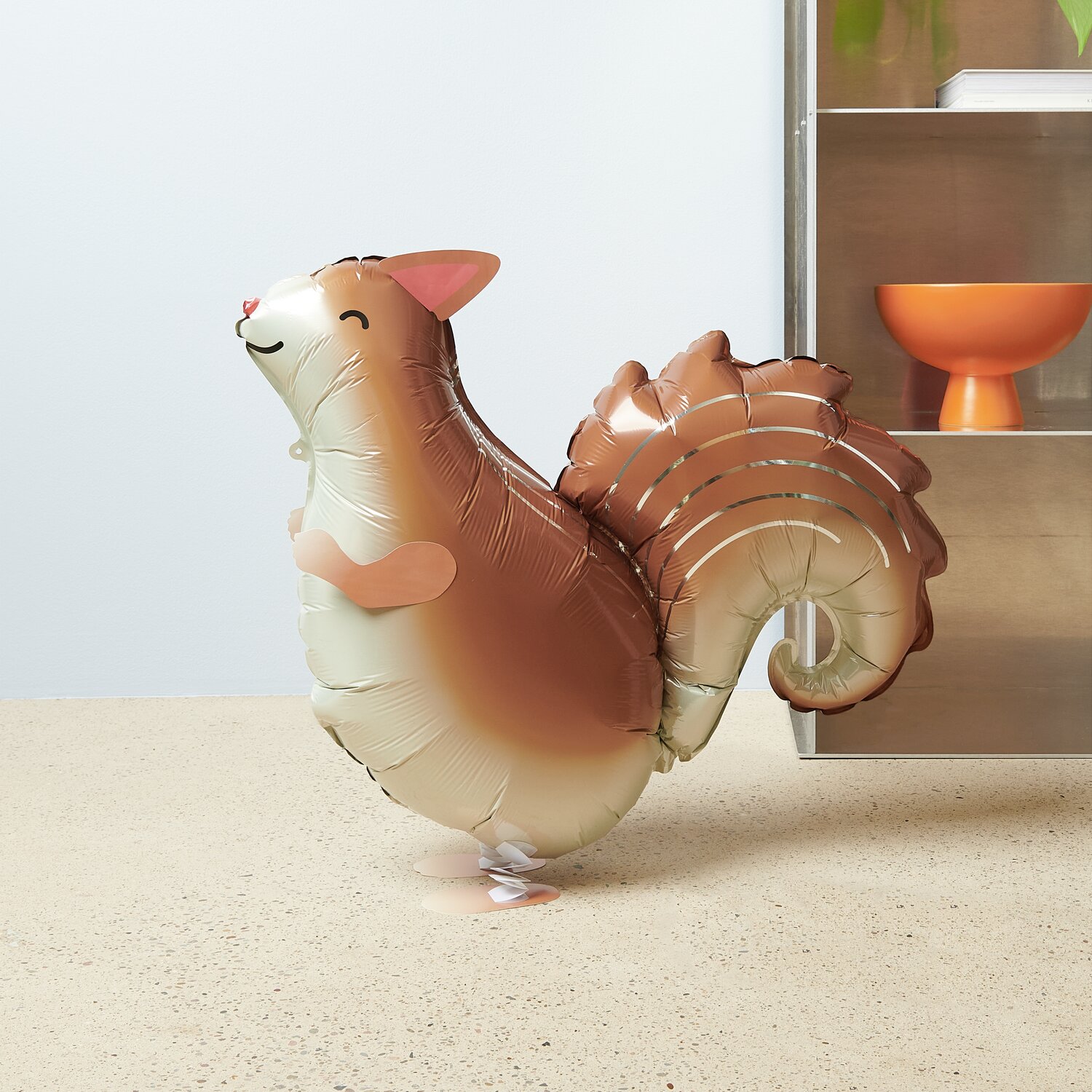 Folienballon Airwalker Eichhörnchen 63x50x19cm von Rico Design