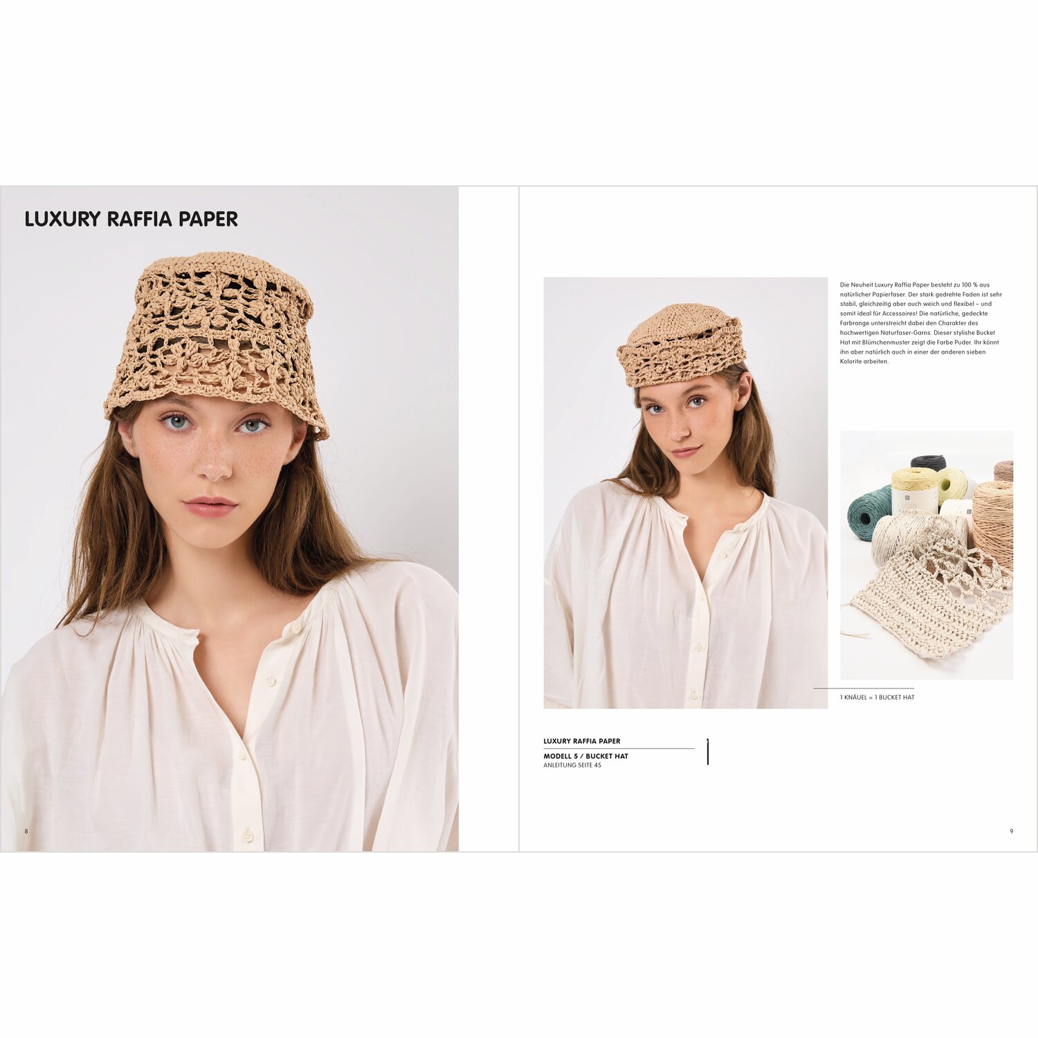 Luxury Knits - Summer Pieces Sprachauswahl deutsch von Rico Design