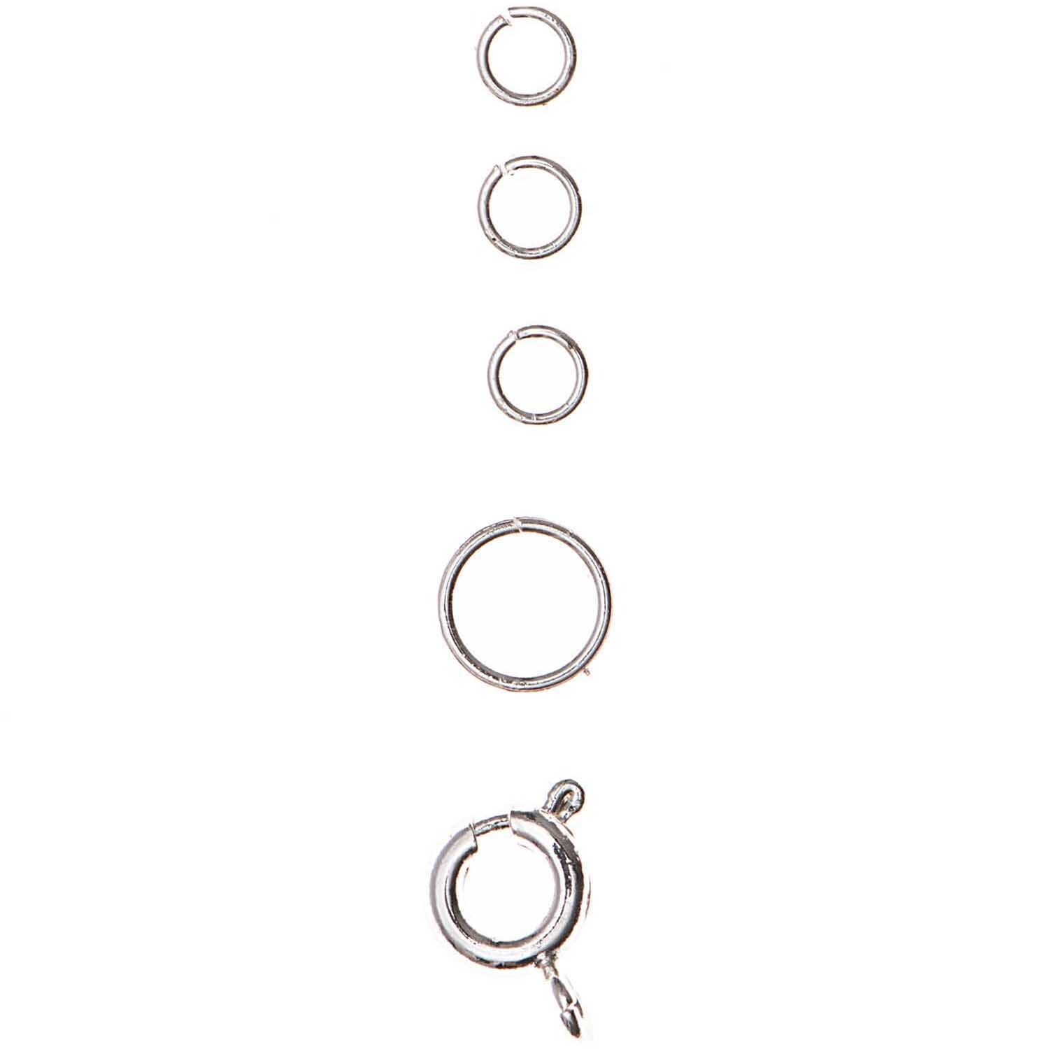 Federring Set silber