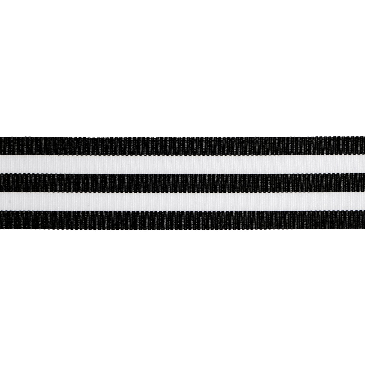 Paper Poetry Webband Duo Streifen Schwarz/Weiß 38mmx3m von Rico Design
