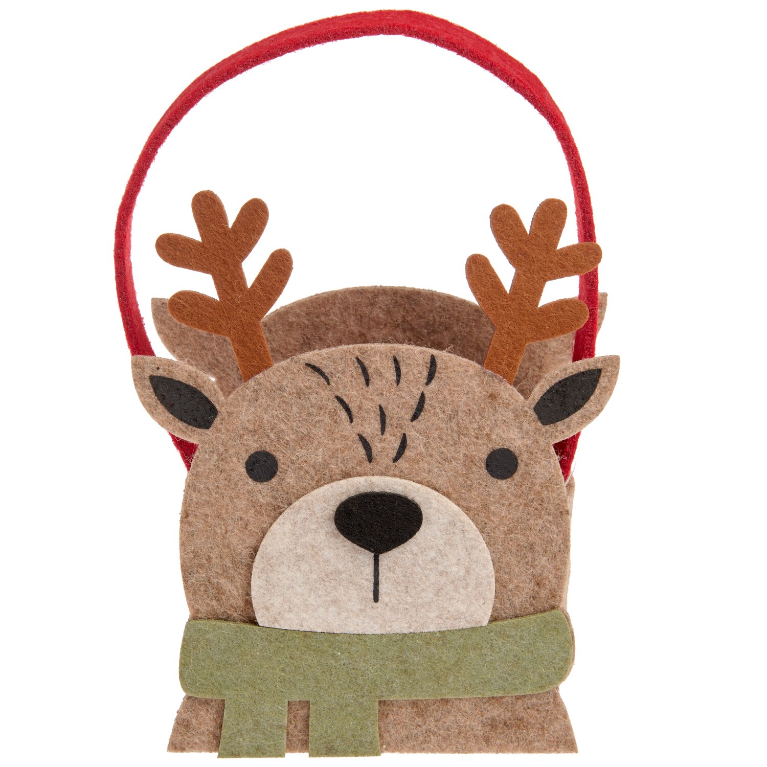 Filzkorb Hirsch Braun 13,5x22x6,5cm  von Rico Design