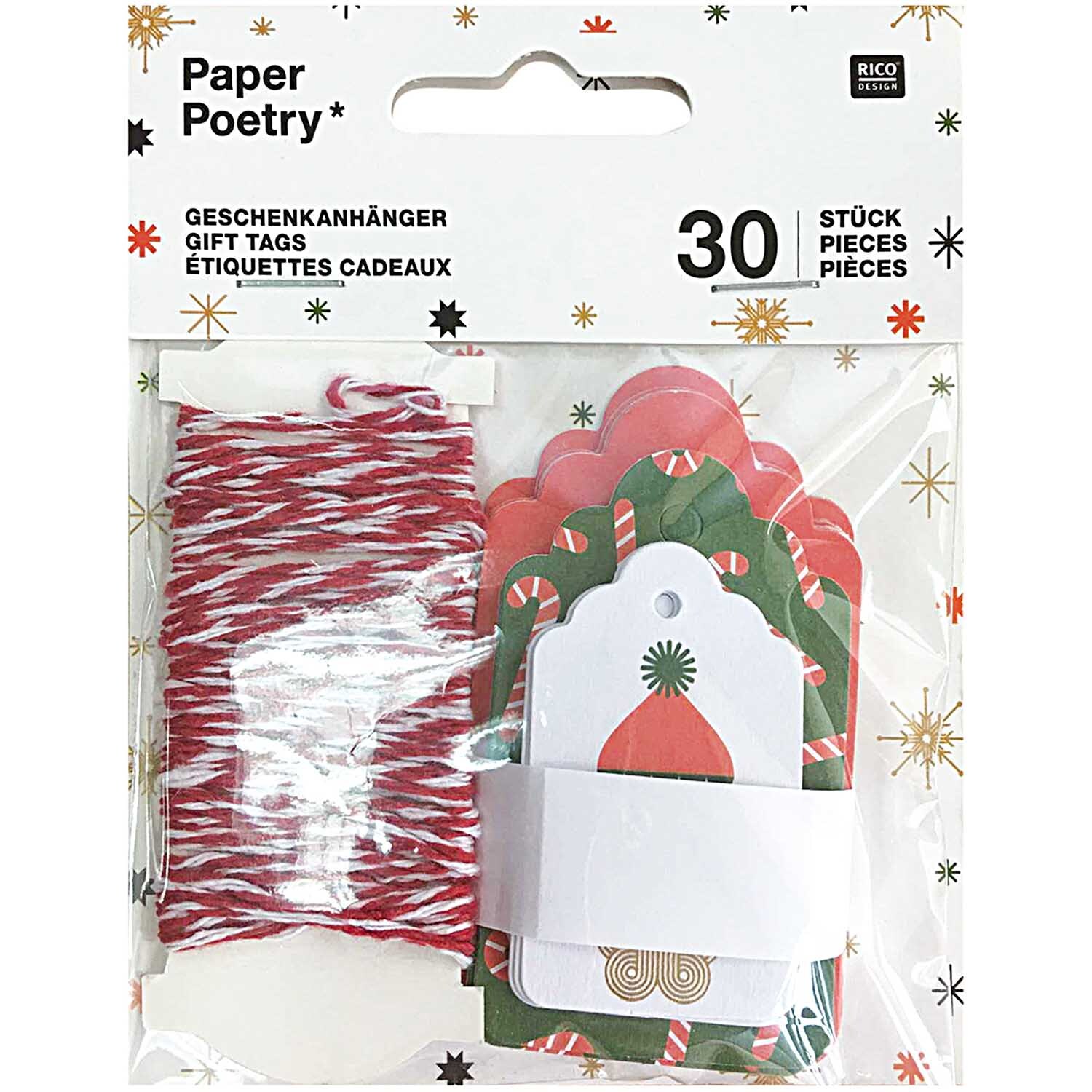 Paper Poetry Geschenkanhänger 30 Stück Paper Poetry Geschenkanhänger 30 Stück