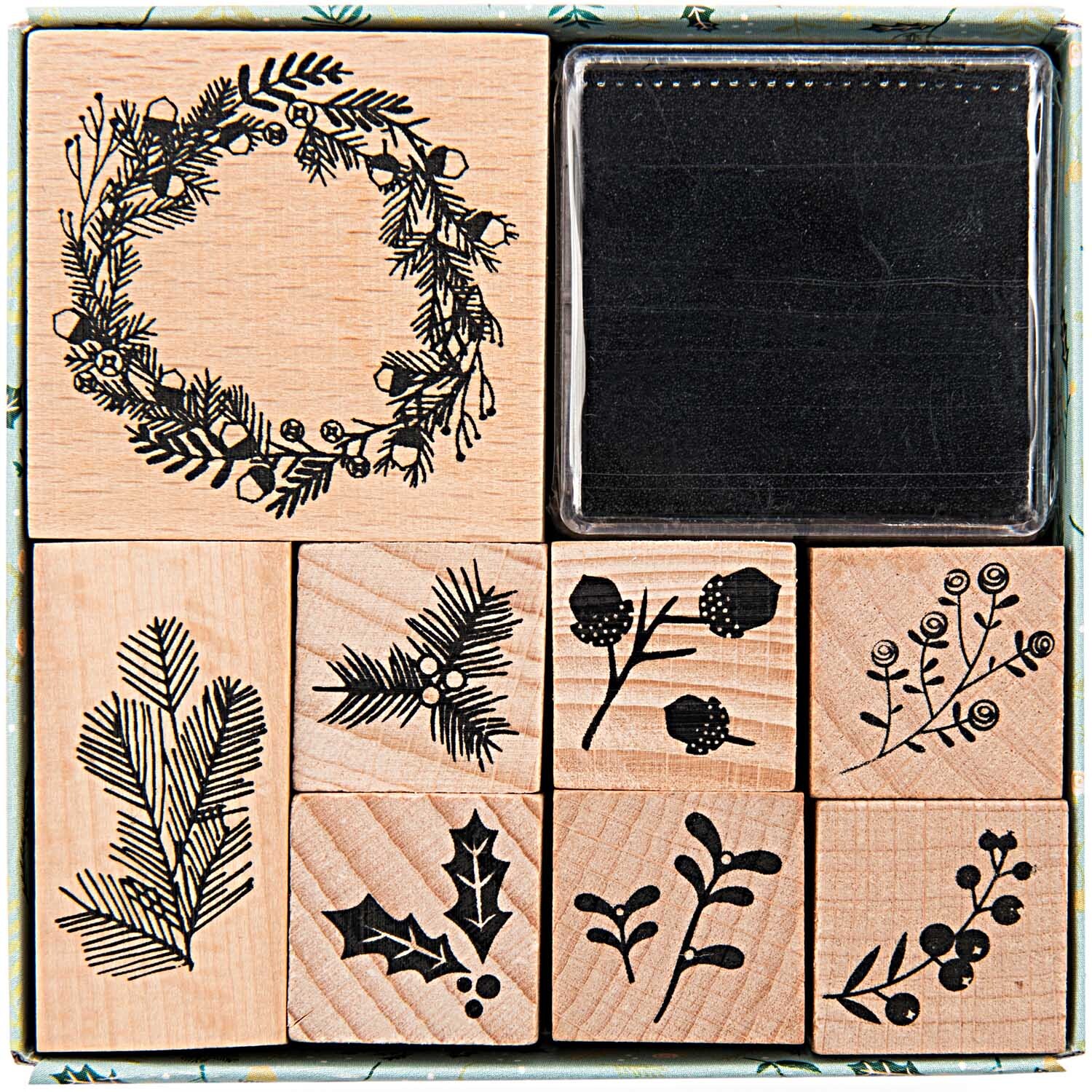 Paper Poetry Stempelset Classical Christmas incl. Stempelkissen 8 Stück Paper Poetry Stempelset Classical Christmas incl. Stempelkissen 8 Stück