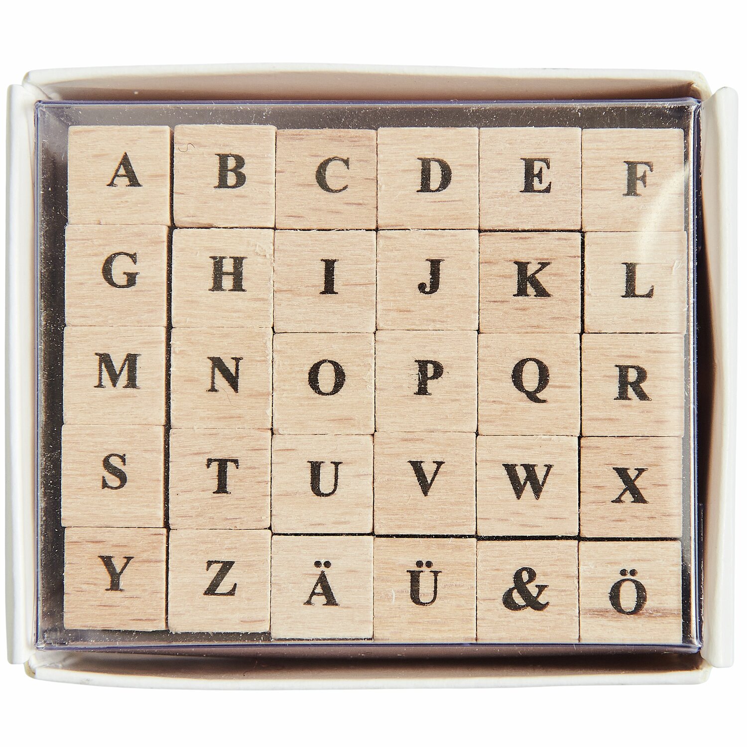 Mini Stempelset Buchstaben A-Z von Rico Design
