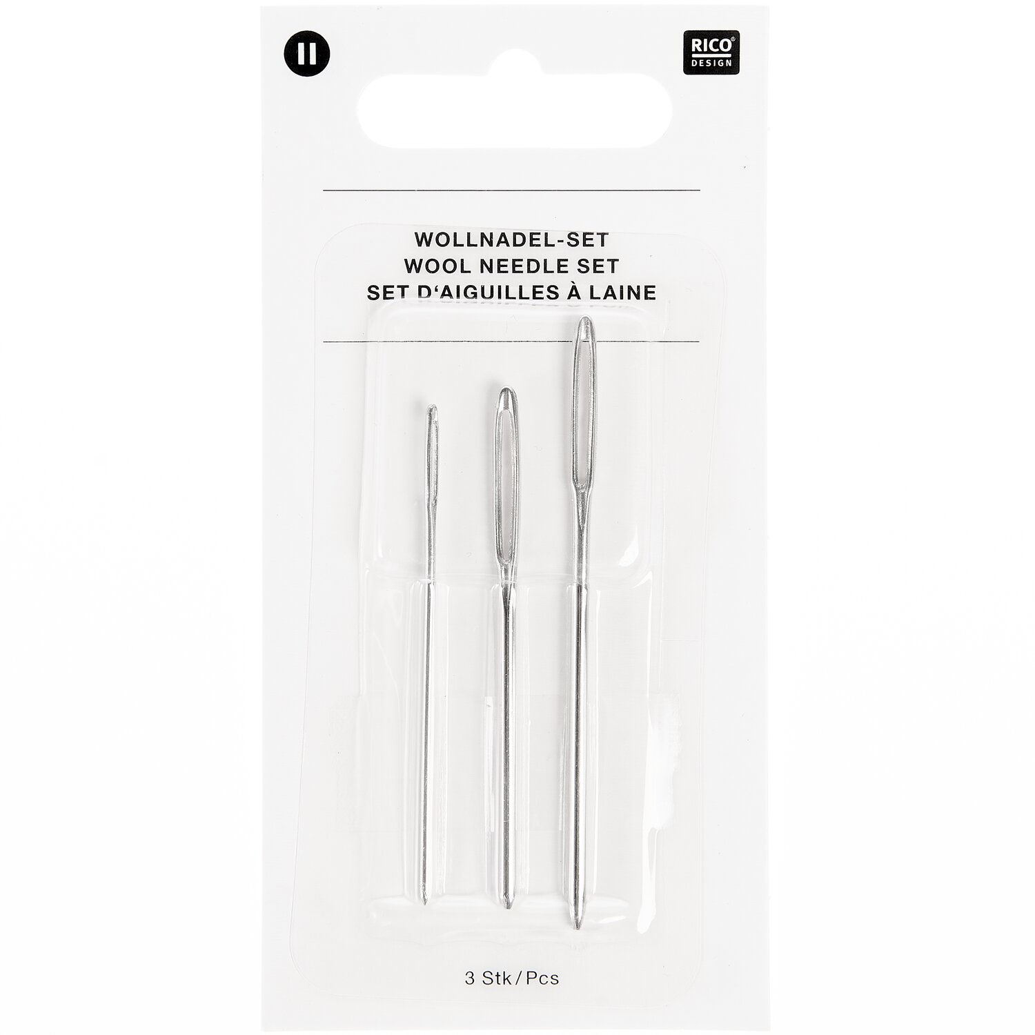 Wollnadeln 3er Set von Rico Design
