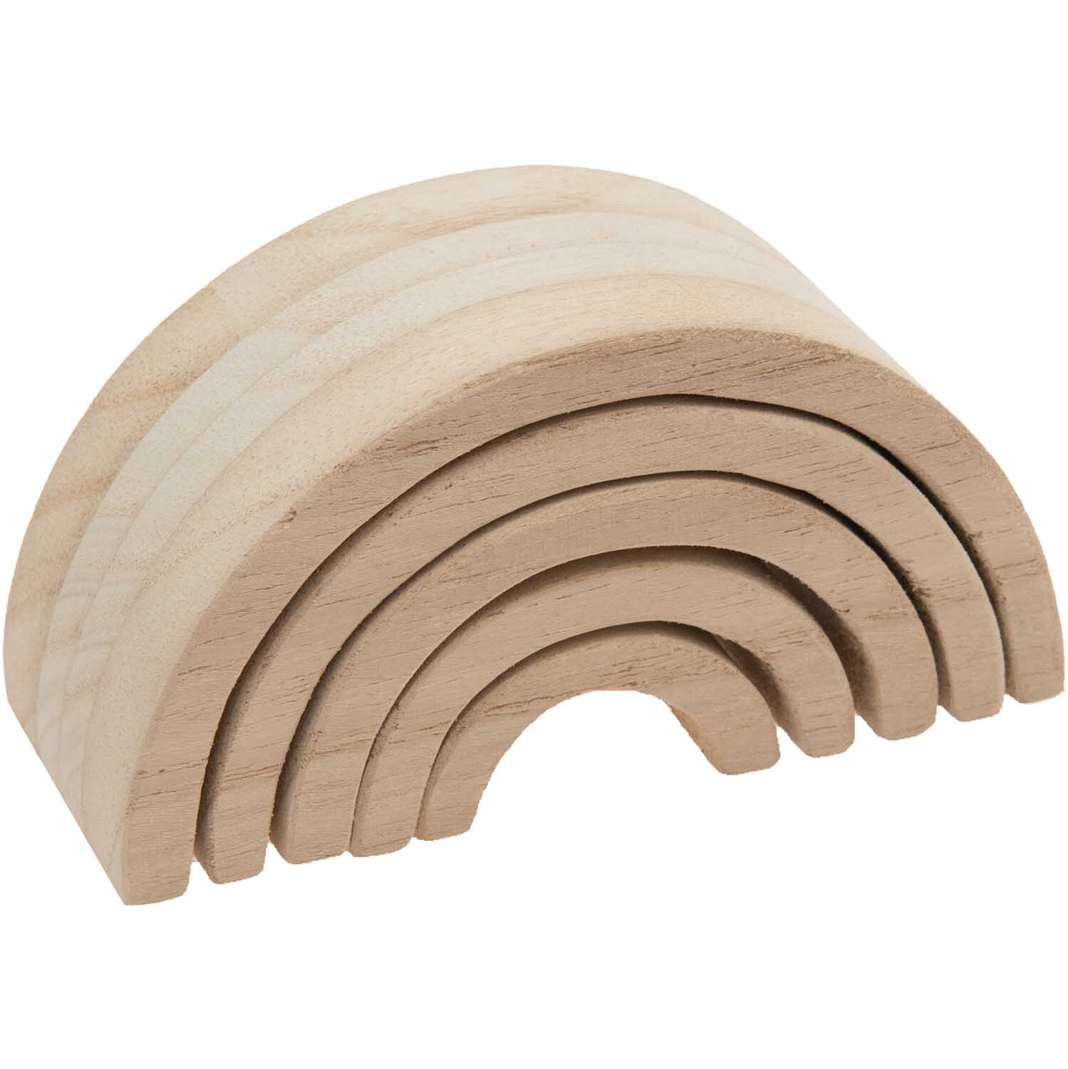 Holz-Regenbogen 12x6x5cm Holz-Regenbogen 12x6x5cm