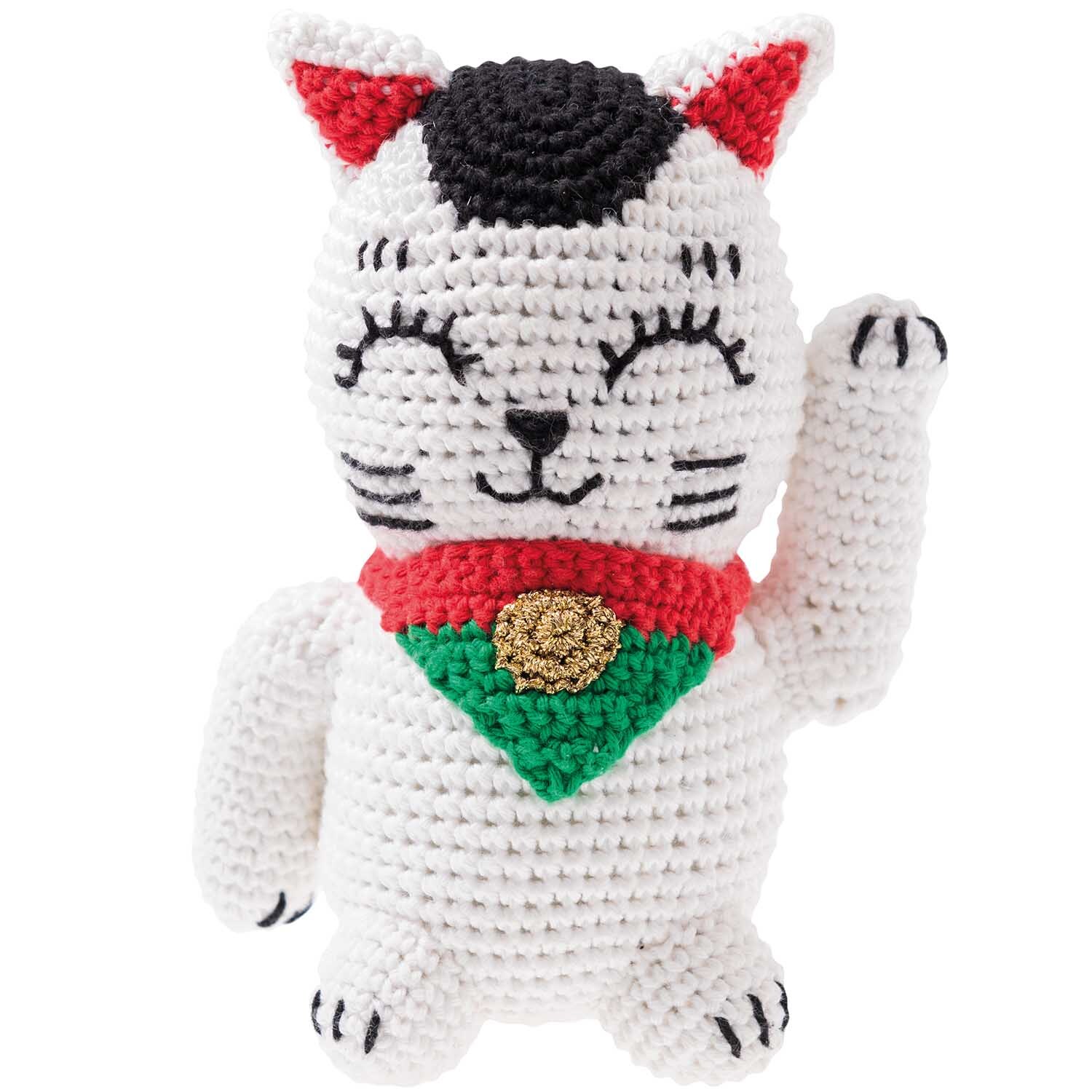 Häkelset Ricorumi Set Lucky Cat Häkelset Ricorumi Set Lucky Cat