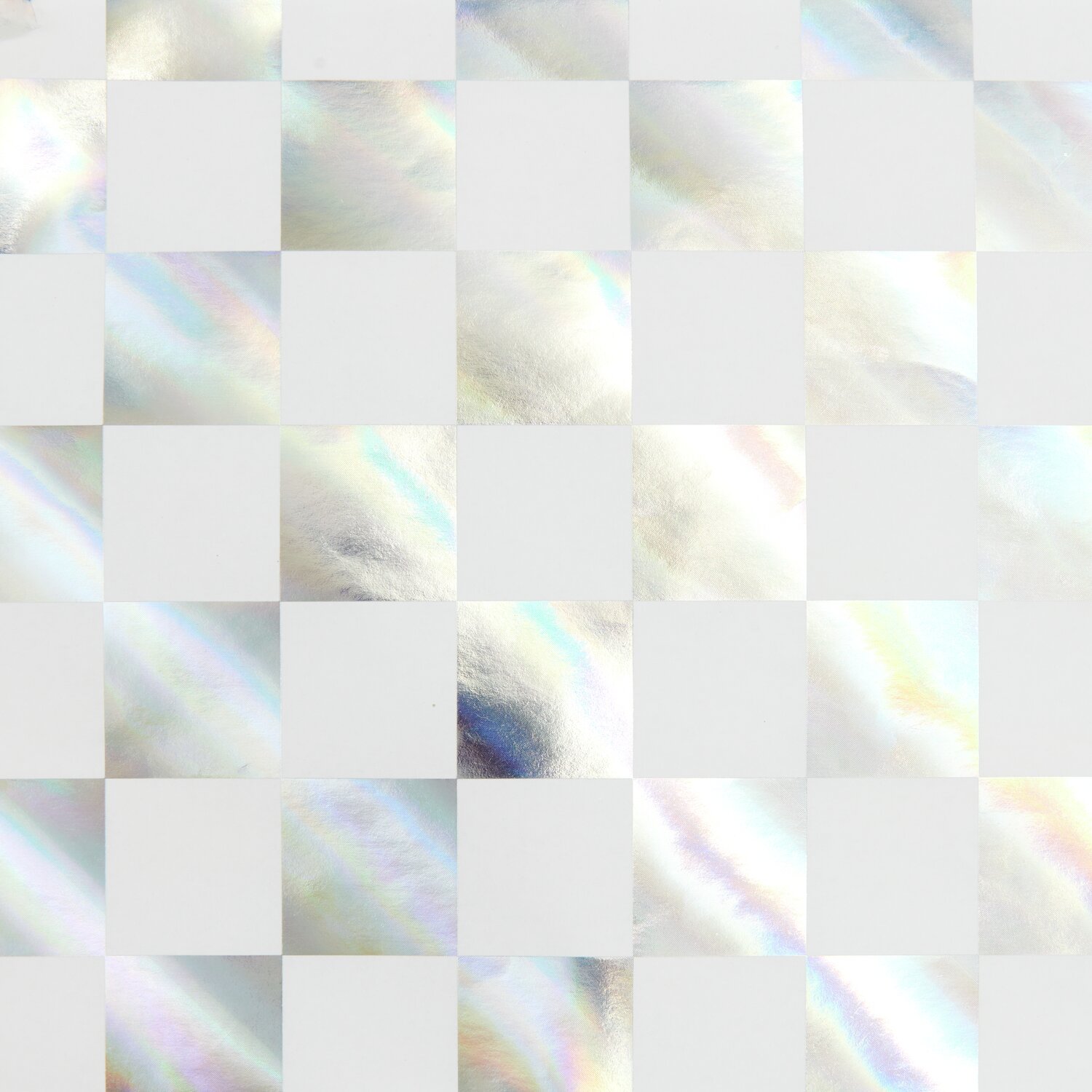 Paper Poetry Geschenkpapier Schachbrett mit schimmerndem Muster, 200x70cm, 80g/m², ideal für stilvolle Verpackungen.