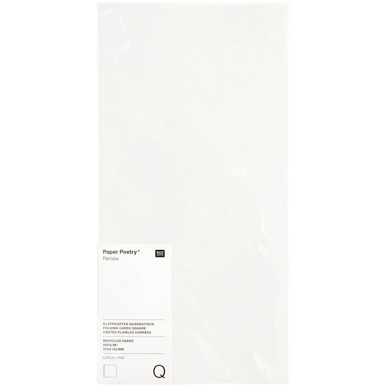 Paper Poetry Renew Karten Quadratisch Paper Poetry Renew Karten Quadratisch