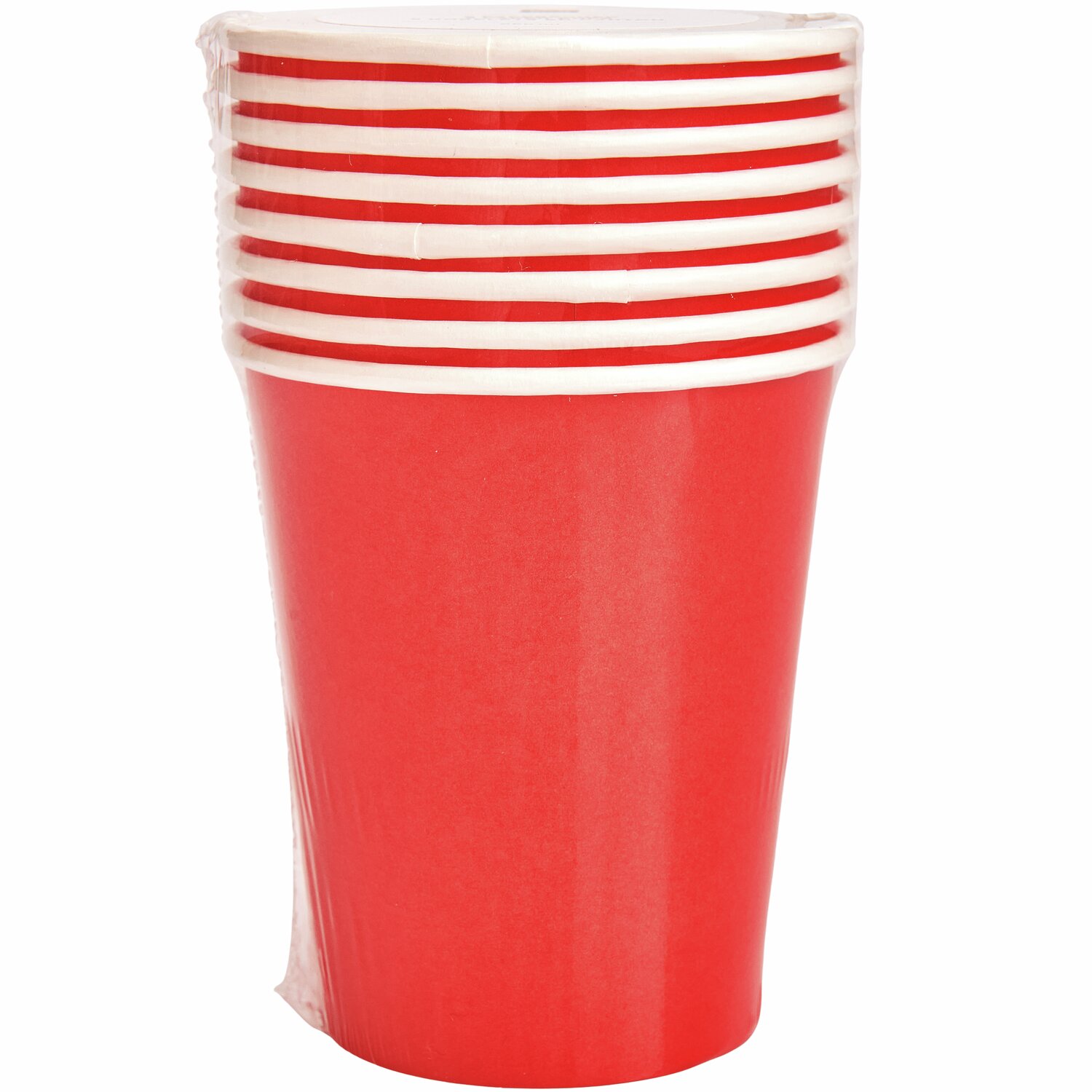 Pappbecher Rot 8 Stück 250ml von Rico Design