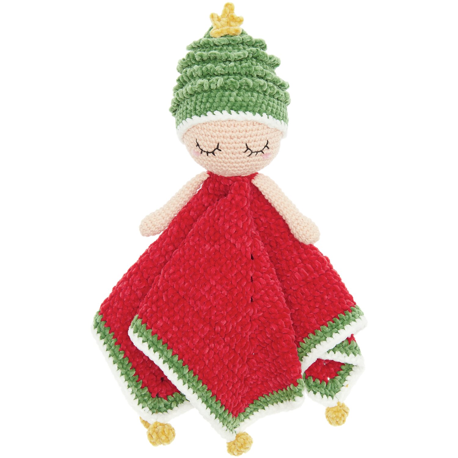 Häkelset Ricorumi Baby Blankies Weihnachtswichtel