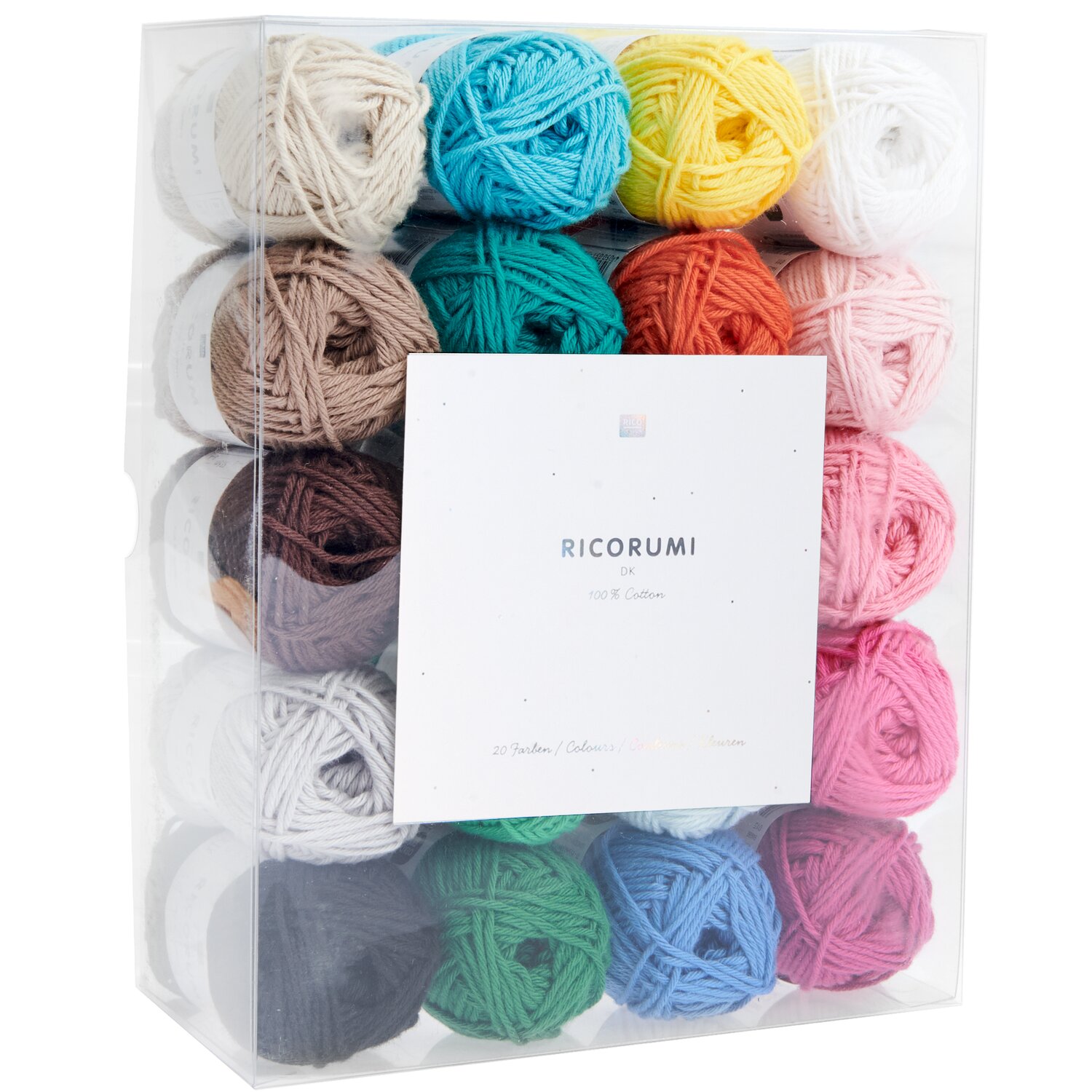 Creative Ricorumi dk Set 20x25g von Rico Design