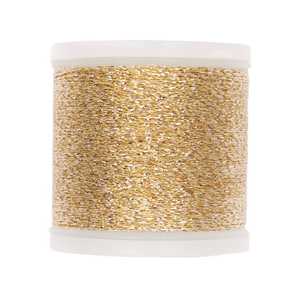 Sticktwist Metallic No. 40 200m Farbe Gold von Rico Design