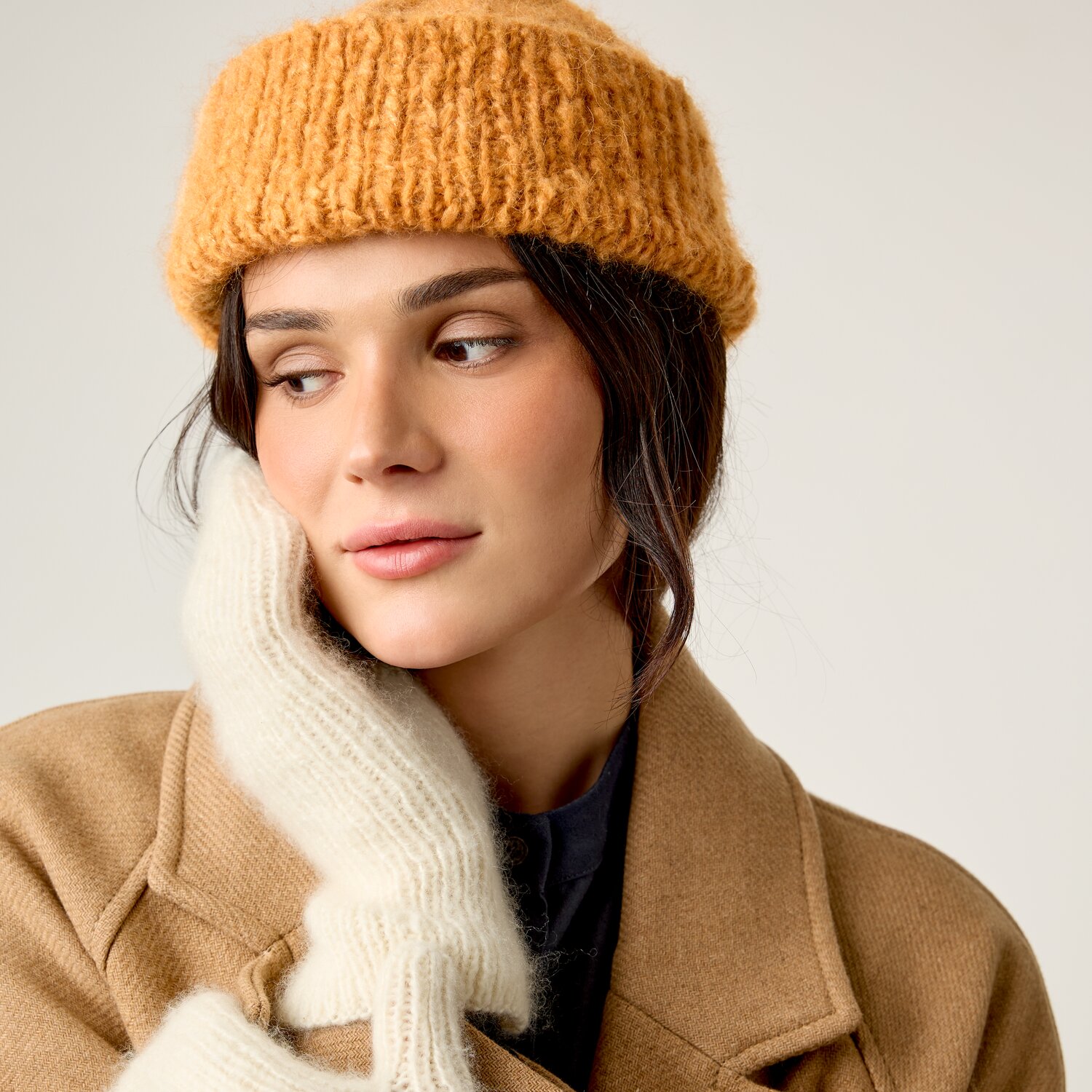 Strickset Fäustlinge Modell 12 aus Luxury Knits Little Pieces von Rico Design