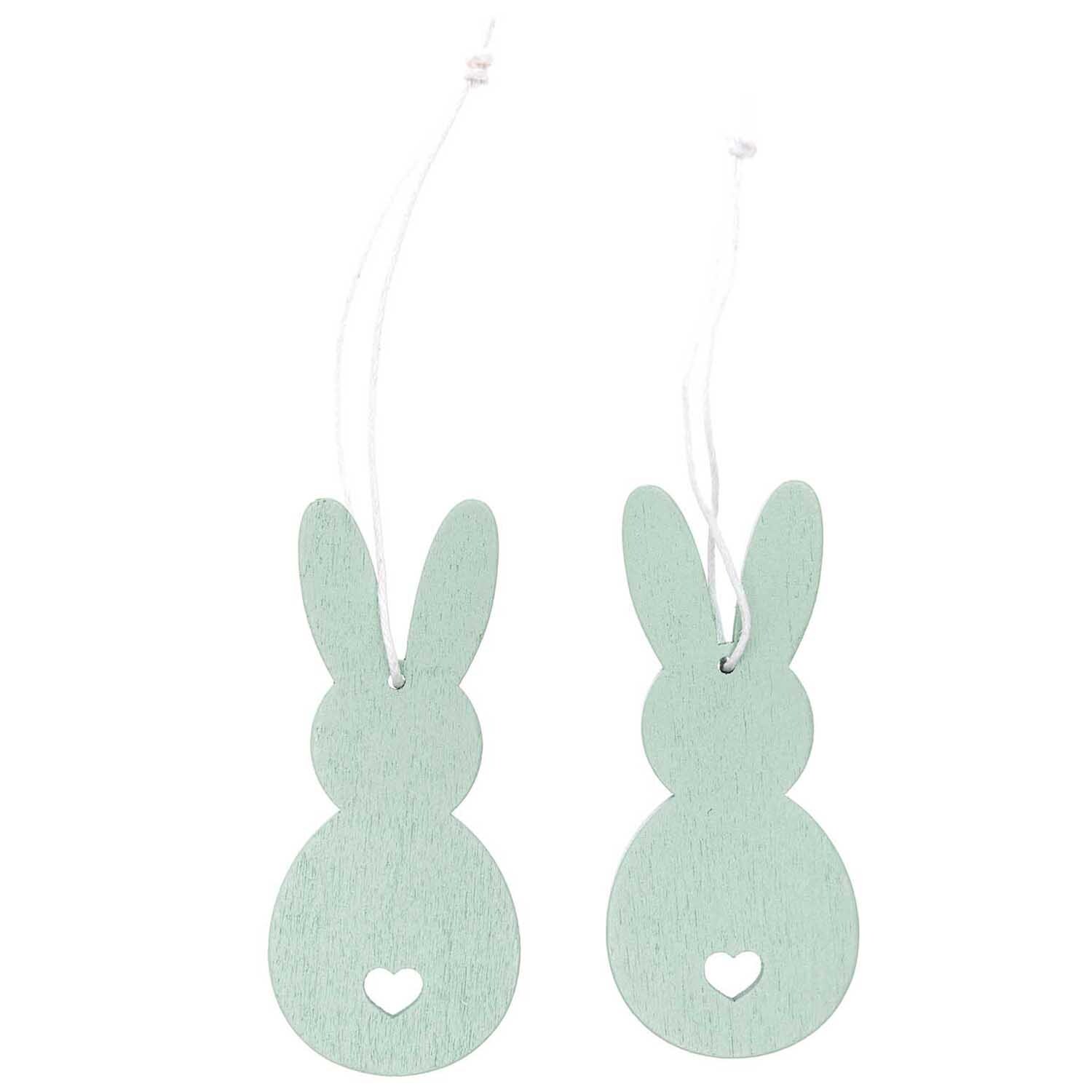Holzhänger Hase 2 Stück Holzhänger Hase 2 Stück