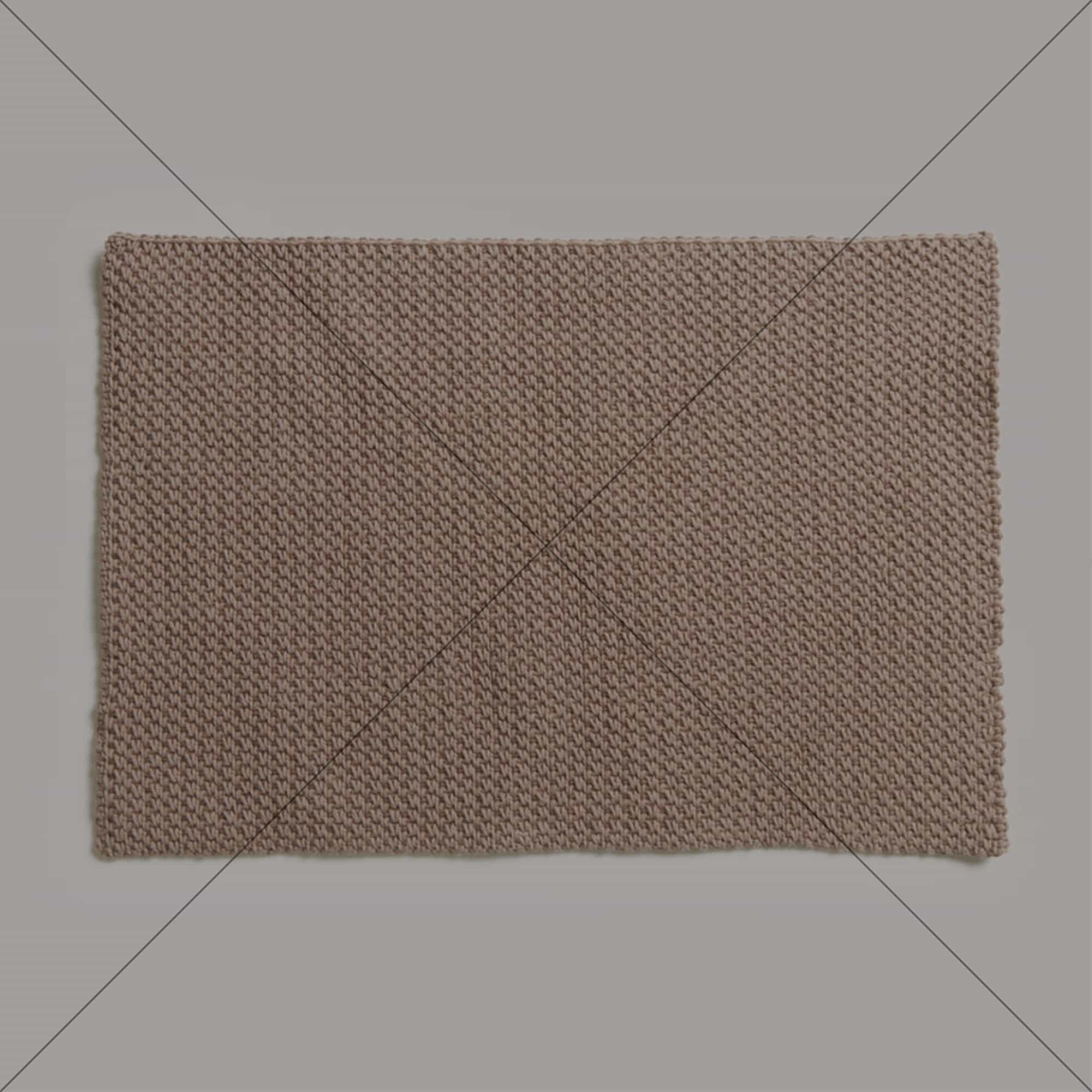 Gehäkeltes Tischset aus Boho Crochet