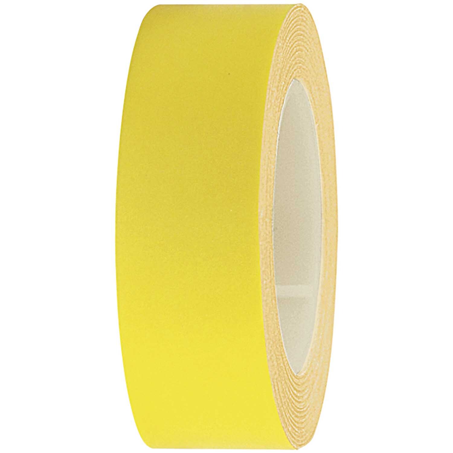 Tape neongelb 15mm 10m von Rico Design: Leuchtend gelbes Klebeband auf Rolle, ideal für kreative Projekte.