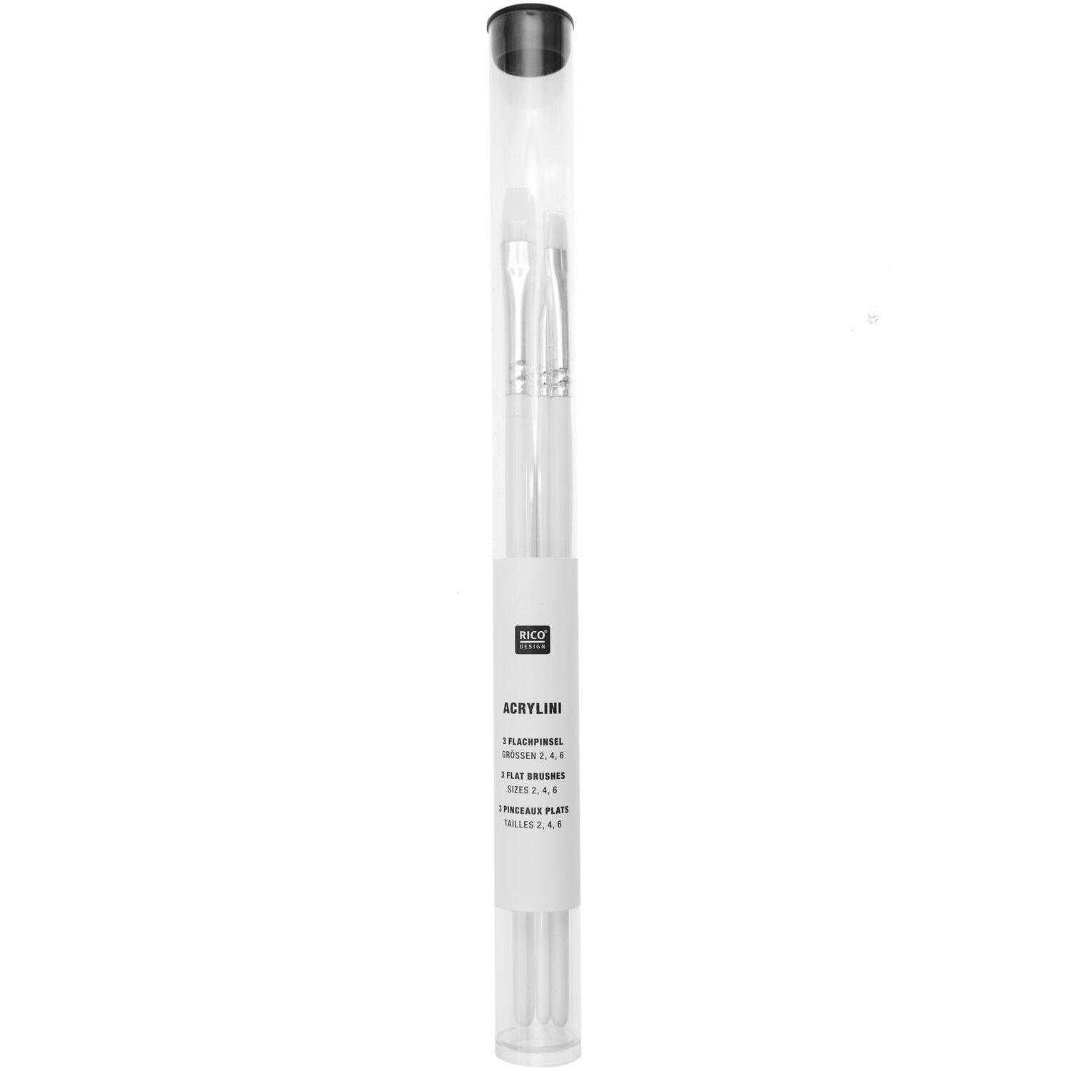 Acrylini Acrylpinselset flach Acrylini Acrylpinselset flach