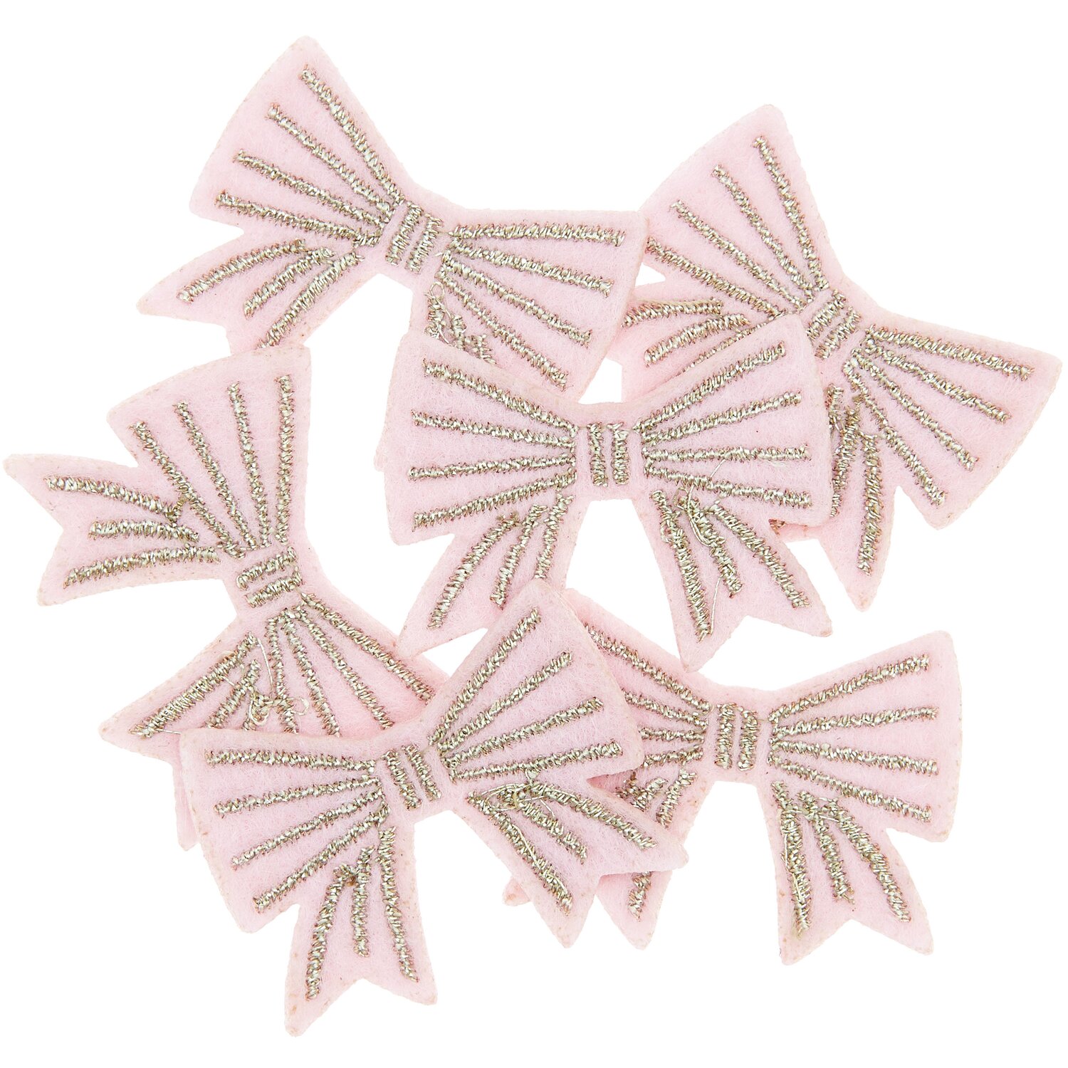 Filzstreu Schleifen Rosa