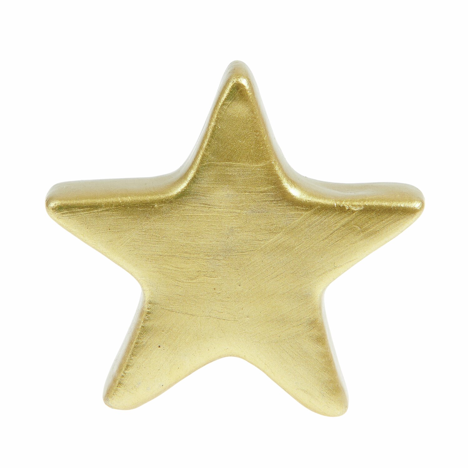 Porzellan Stern Gelb von Rico Design, glänzend und dekorativ, ideal für kreative Projekte.