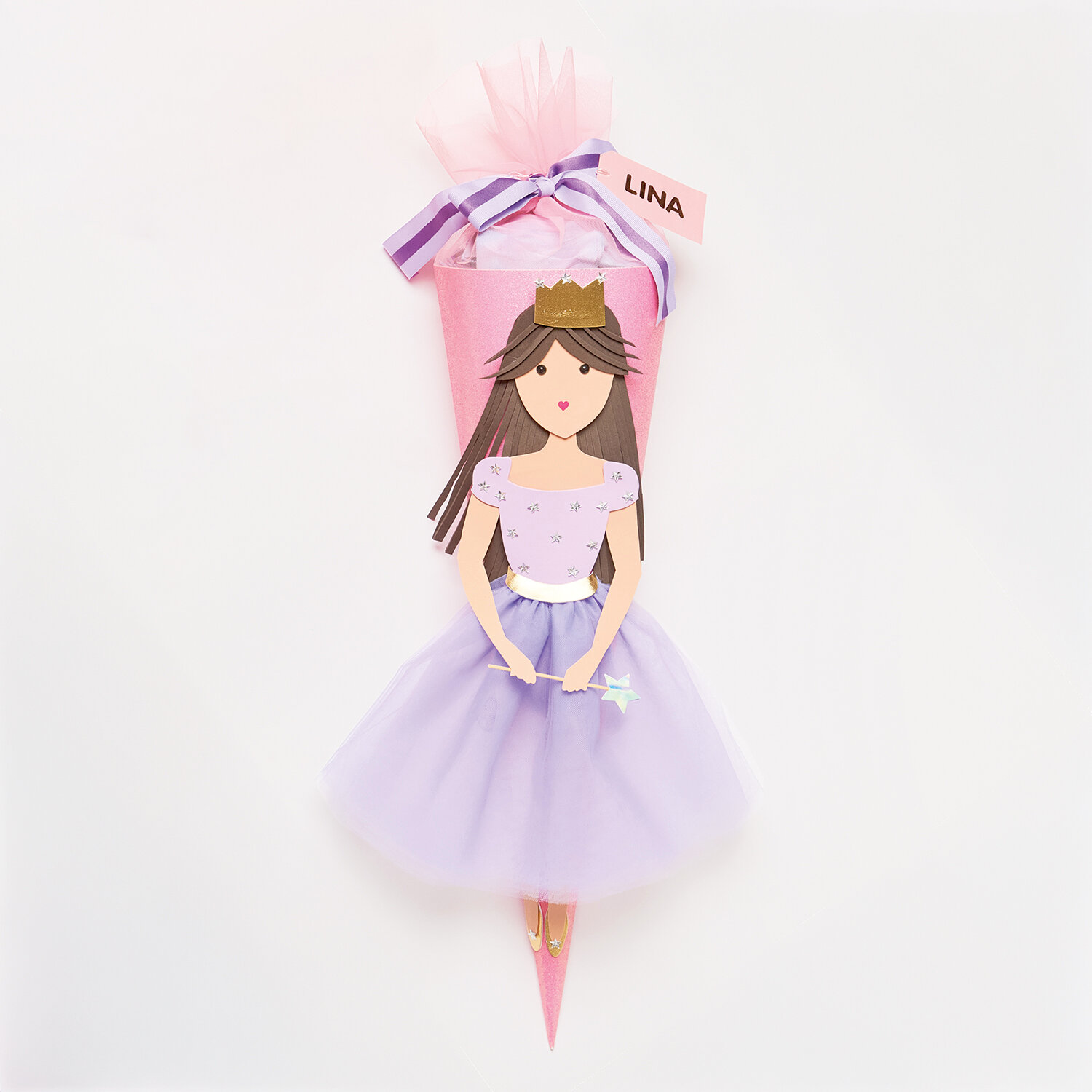 Bastelanleitung Prinzessin Schultüte von idee. Creativmarkt 