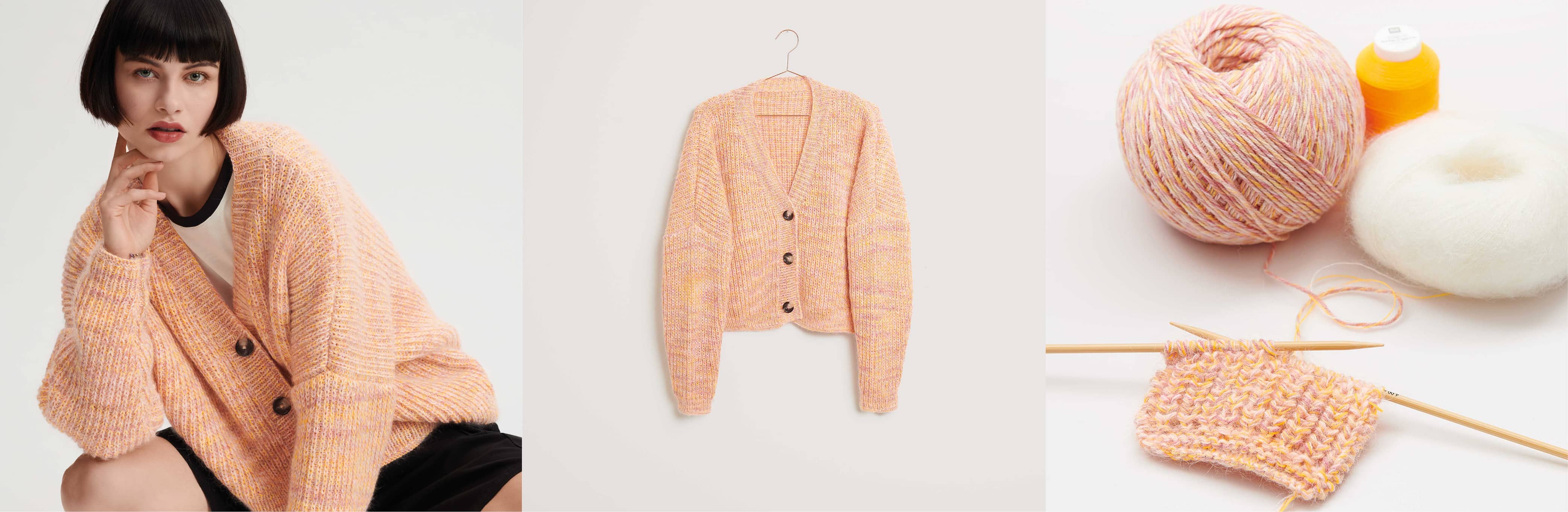 Strickset Cardigan