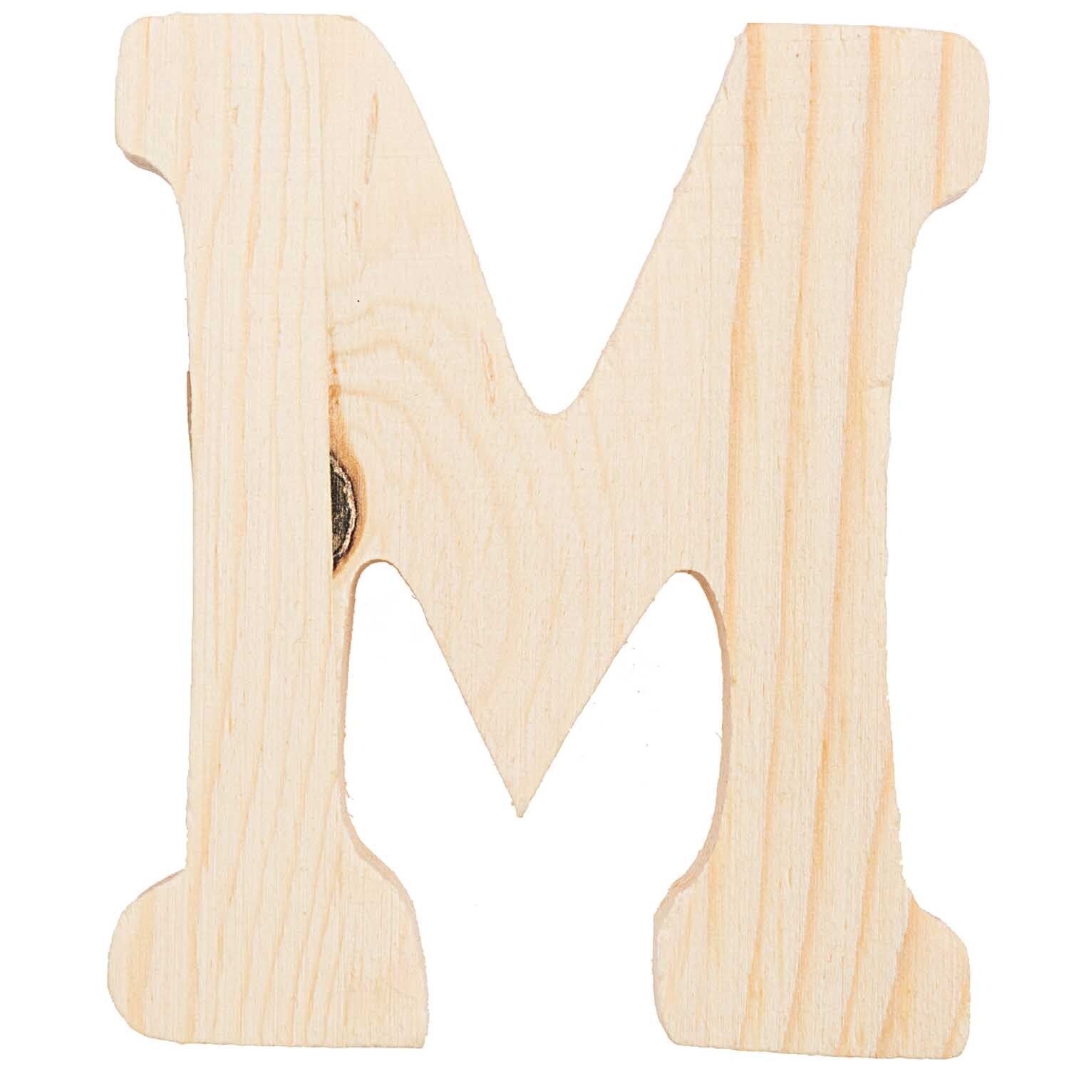 Holz-Buchstaben 8cm