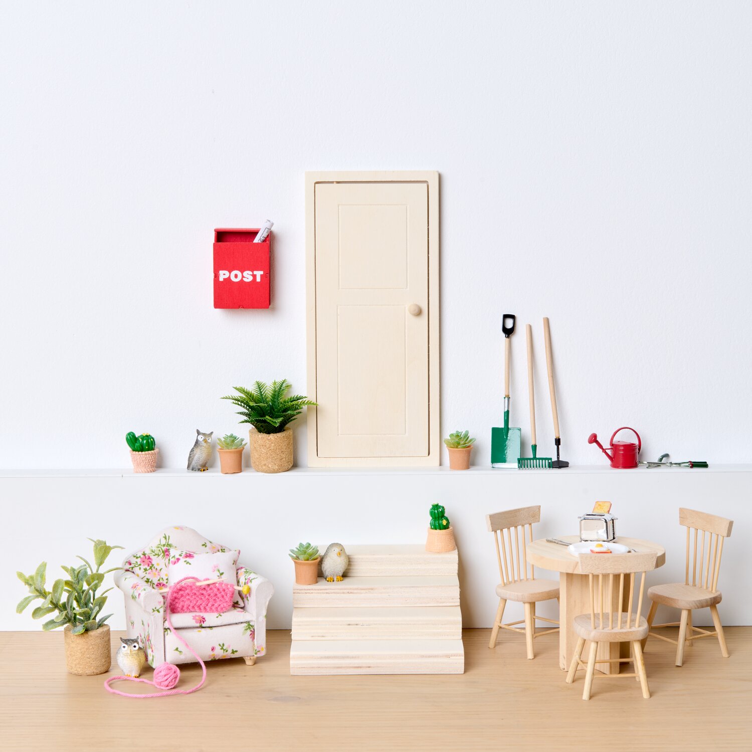 Miniatur Pflanzen Set Kakteen 2 Stück von Rico Design