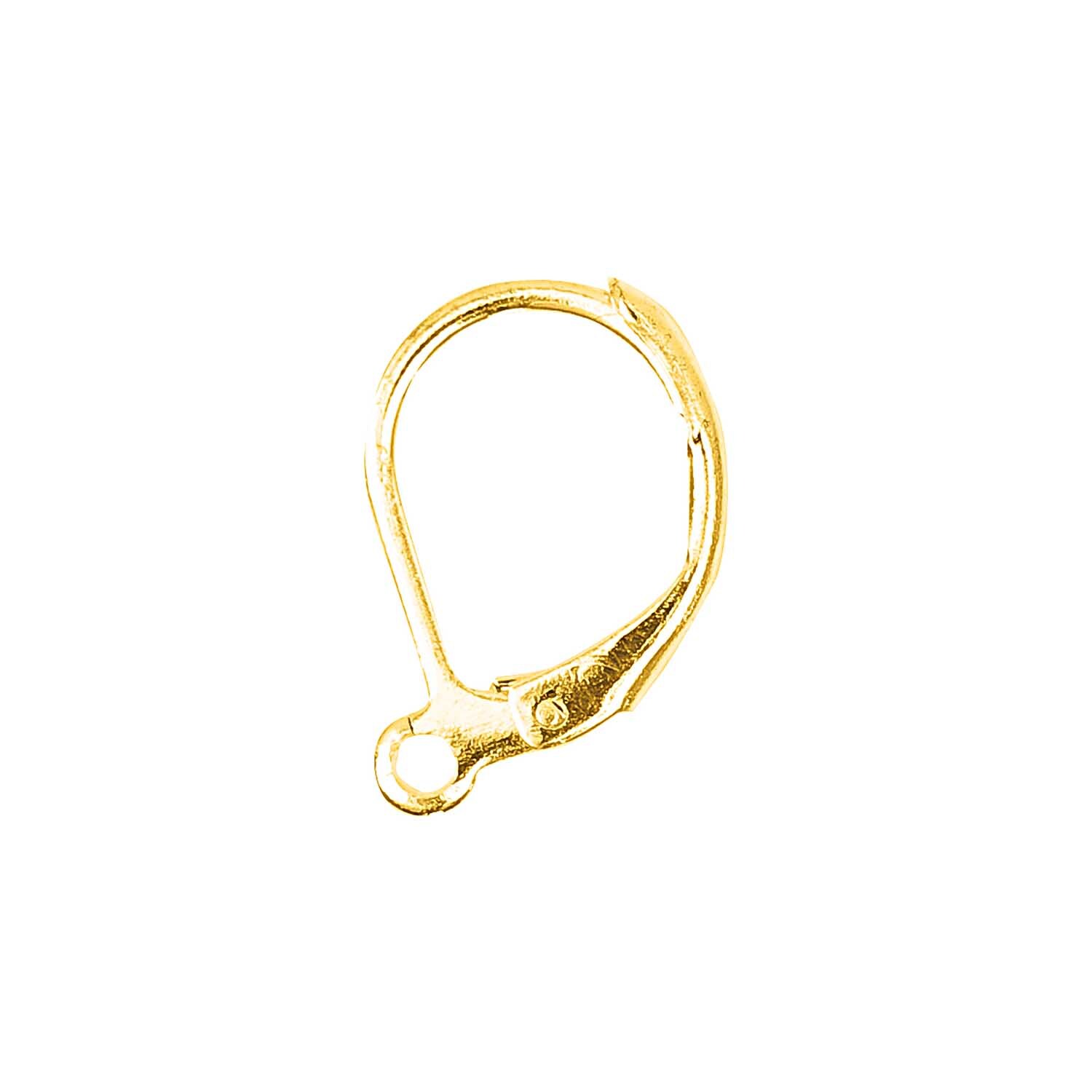 Brisur gold 15mm 2 Stück