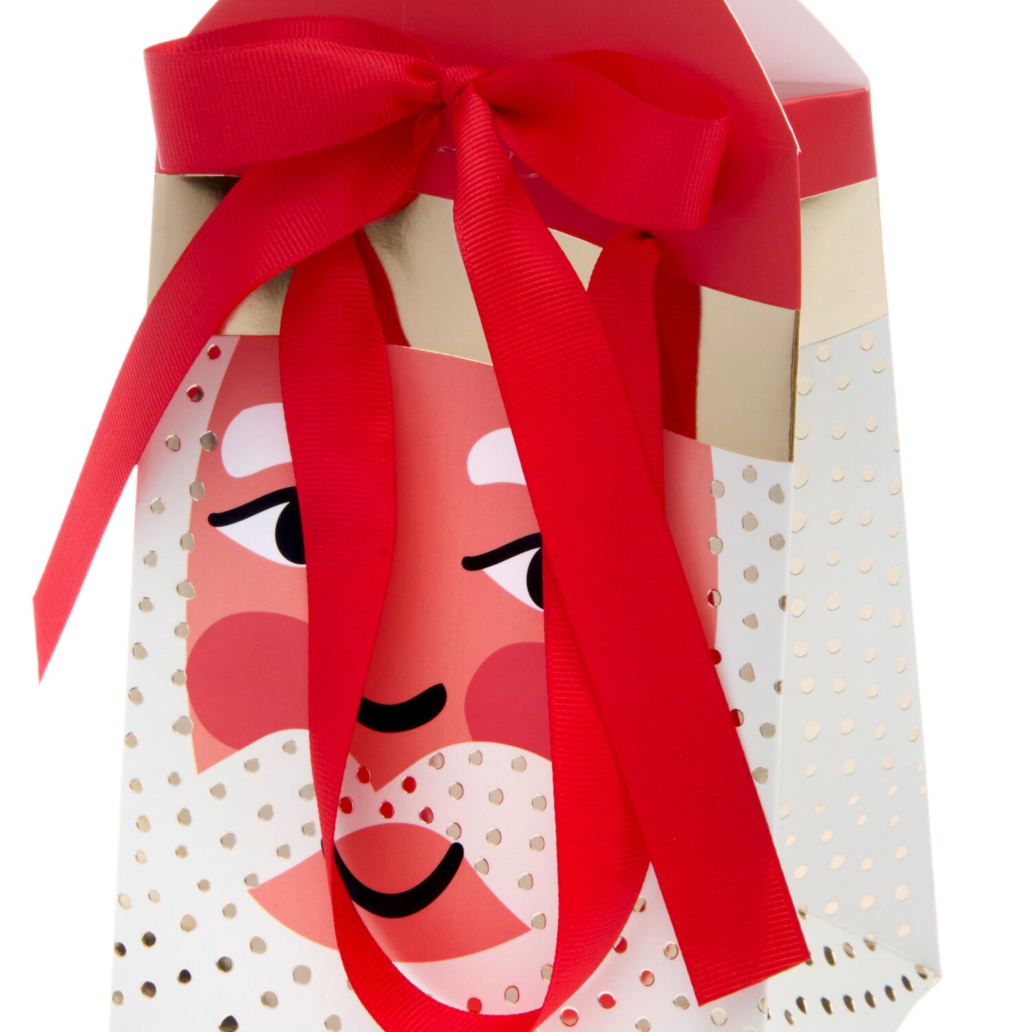 Geschenktüte Advent Weihnachtsmann 12x20,5x1,5cm von Rico Design